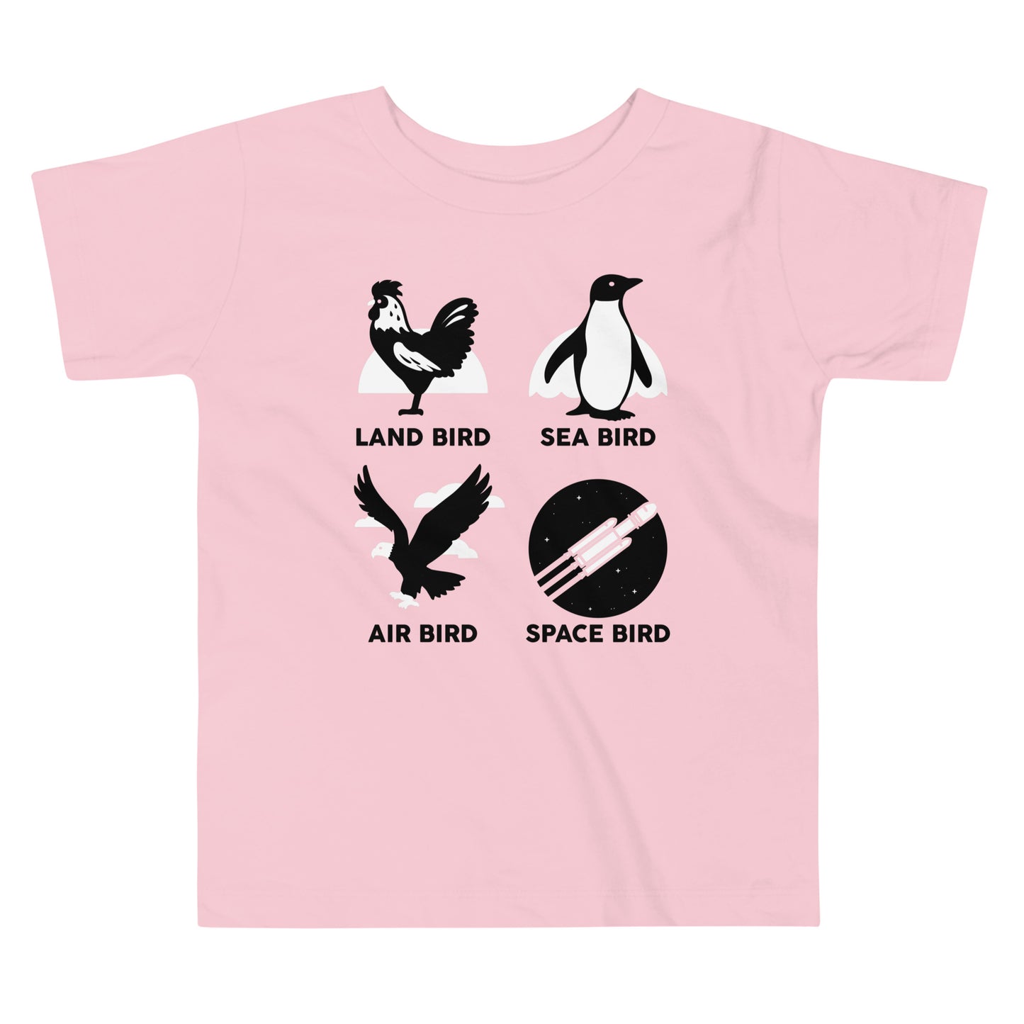 Types Of Birds Kid's Toddler Tee