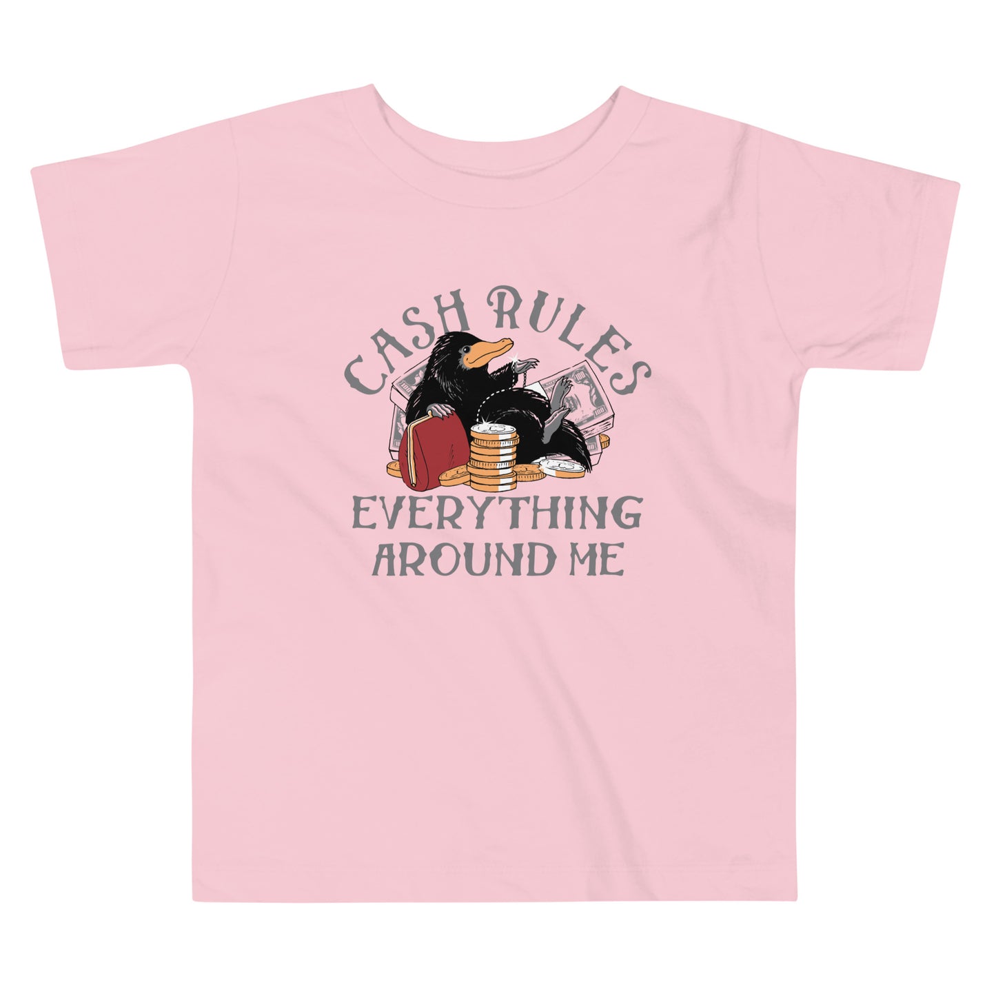 Cash Rules Everything Around Me Kid's Toddler Tee