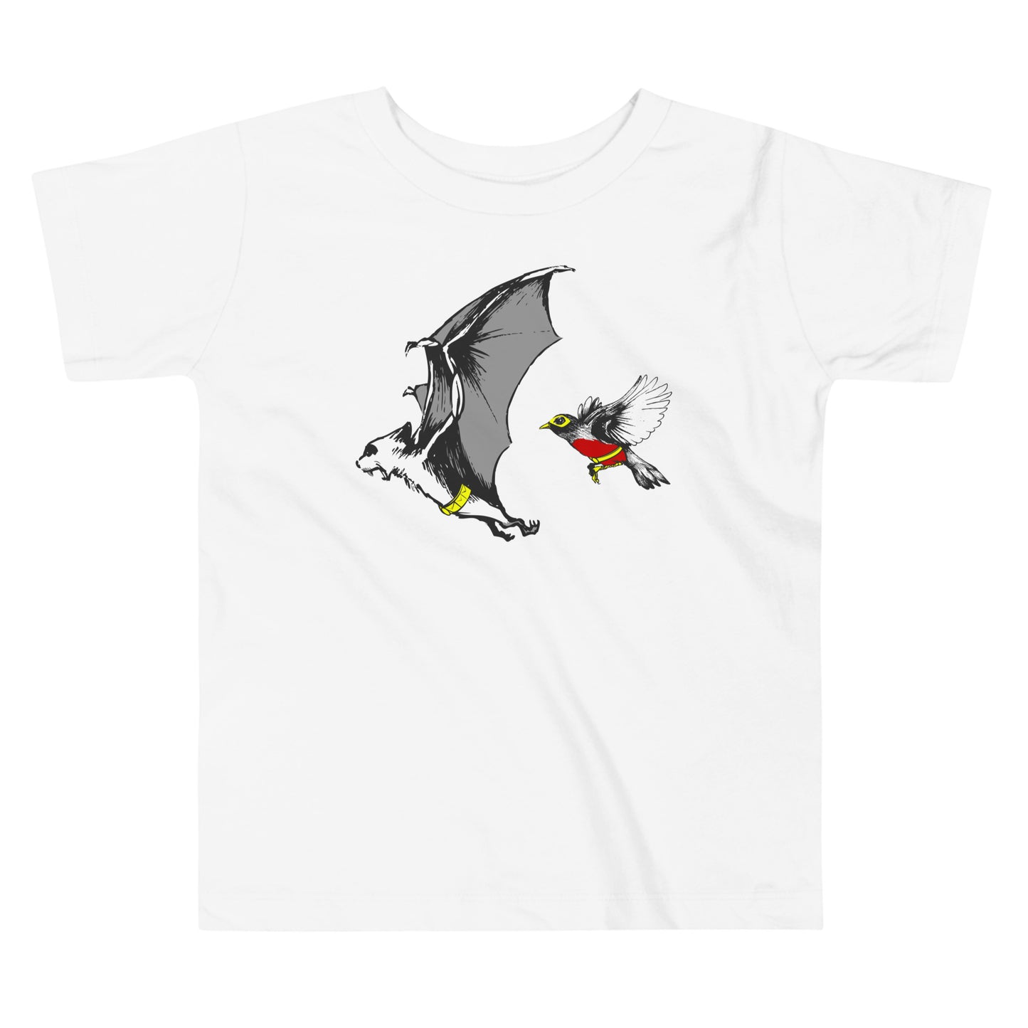 Bat and Robin Kid's Toddler Tee