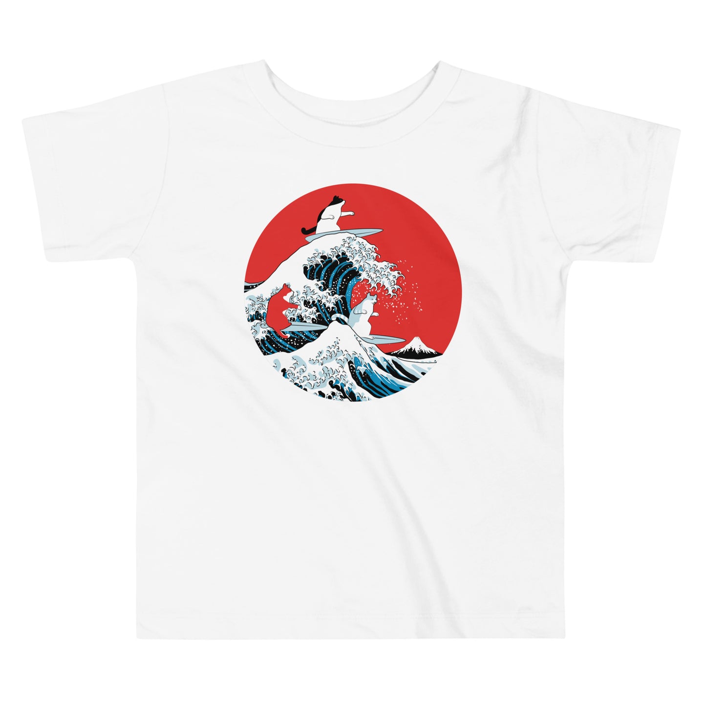 Big Wave Cats Kid's Toddler Tee