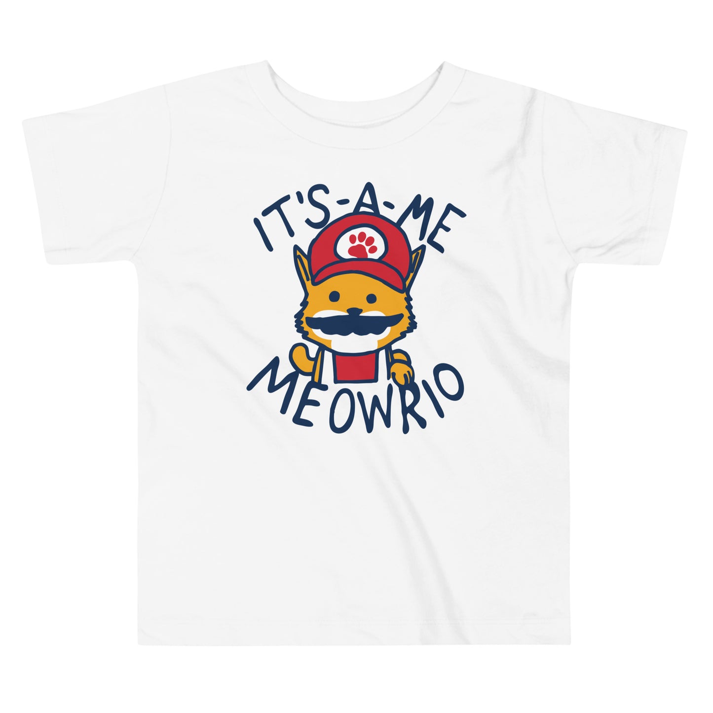 It's-a-me Meowrio Kid's Toddler Tee