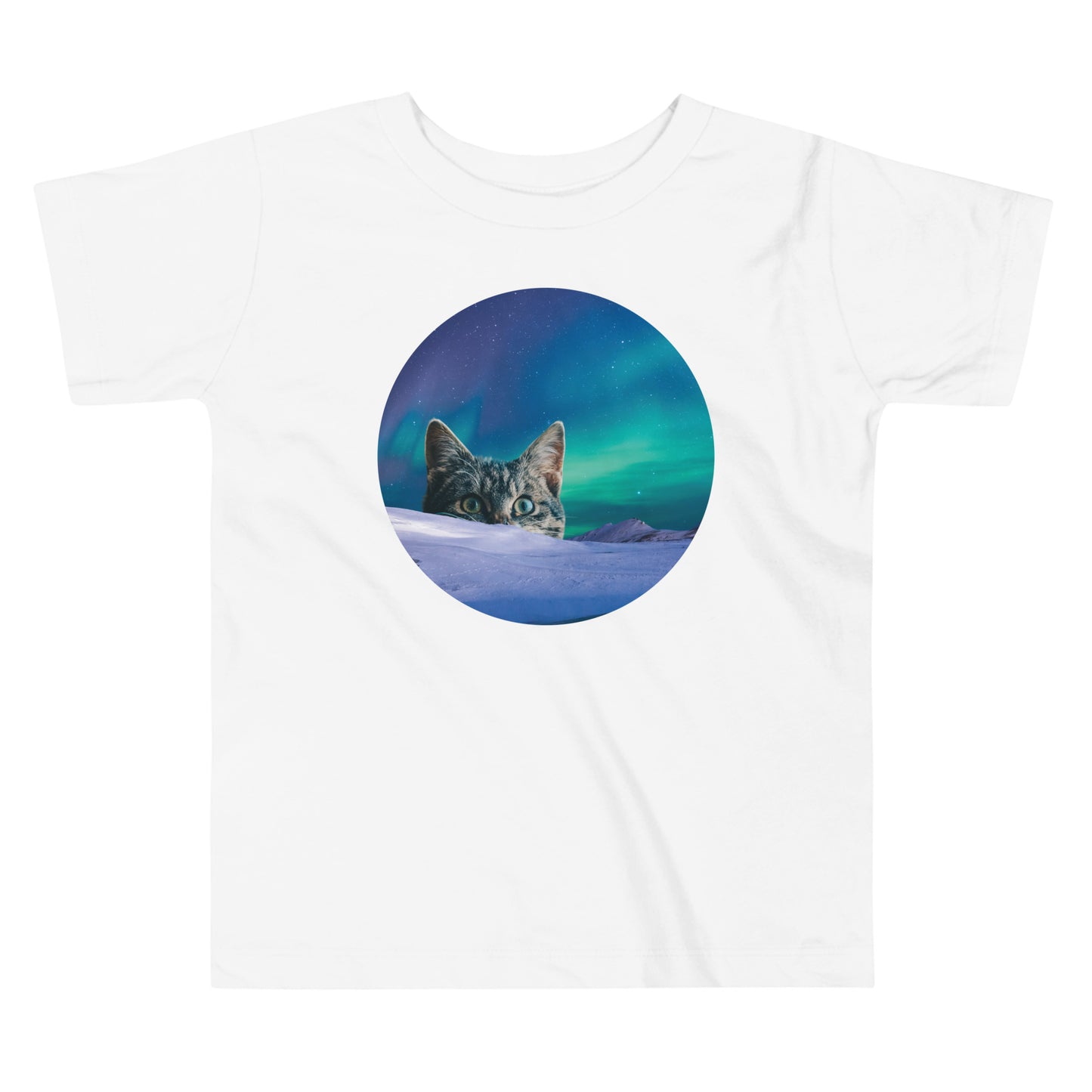 Meowthern Lights Kid's Toddler Tee