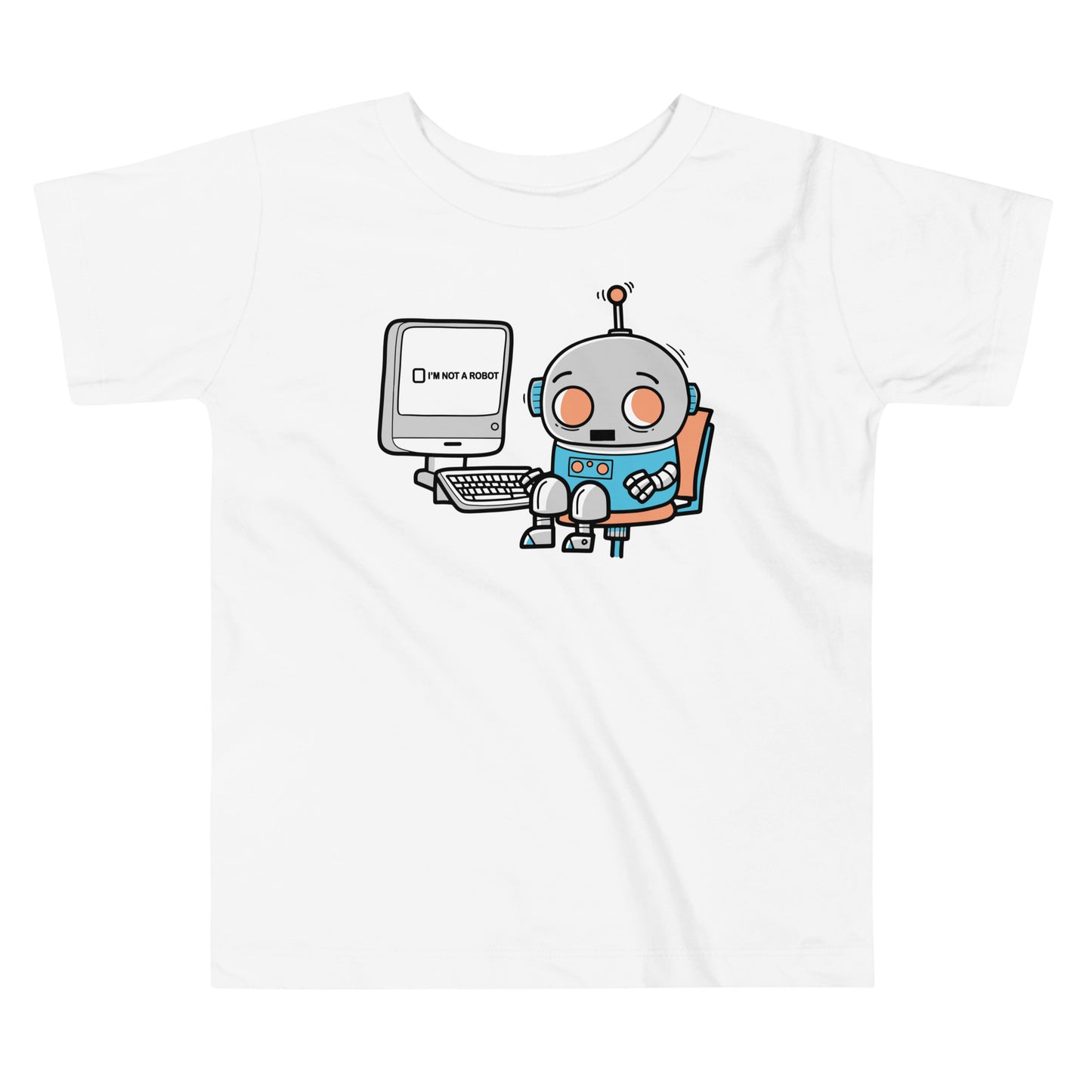 Robot Captcha Kid's Toddler Tee