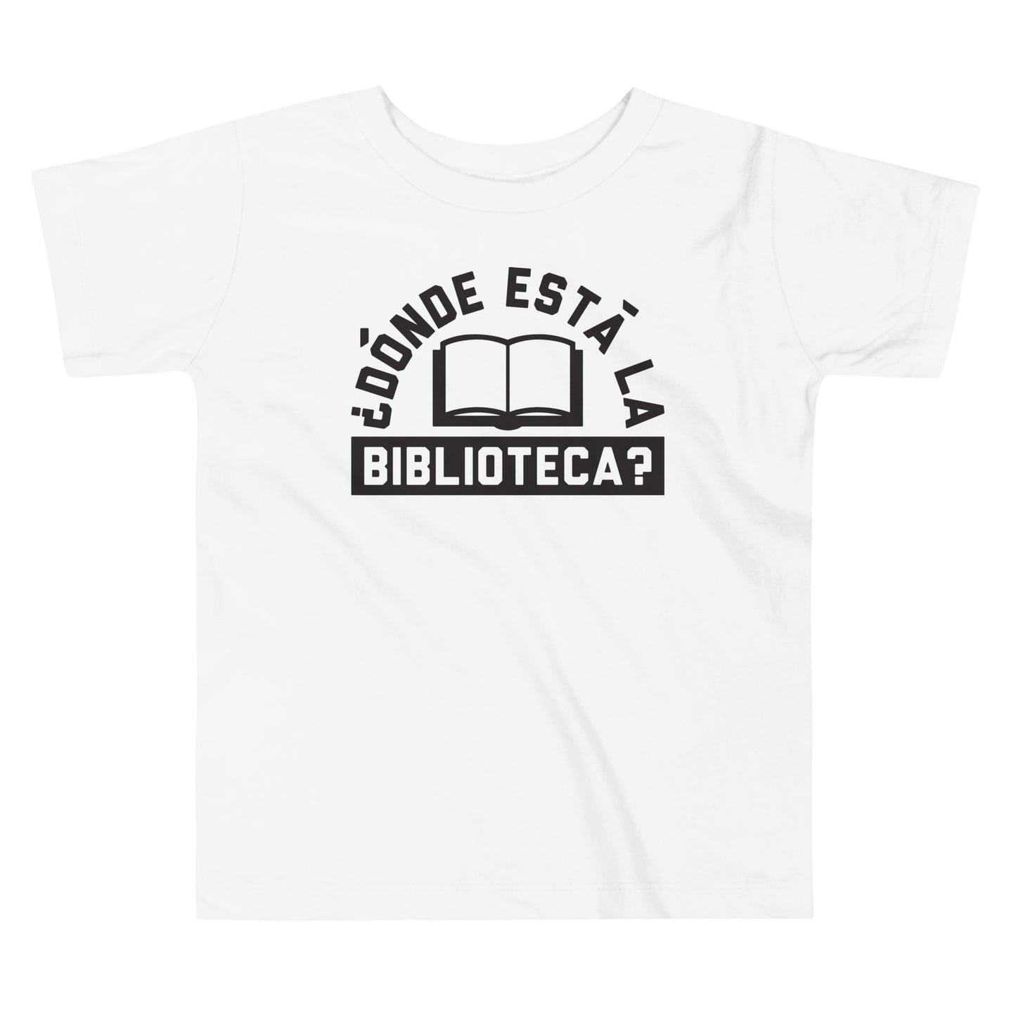 Donde Esta La Biblioteca? Kid's Toddler Tee