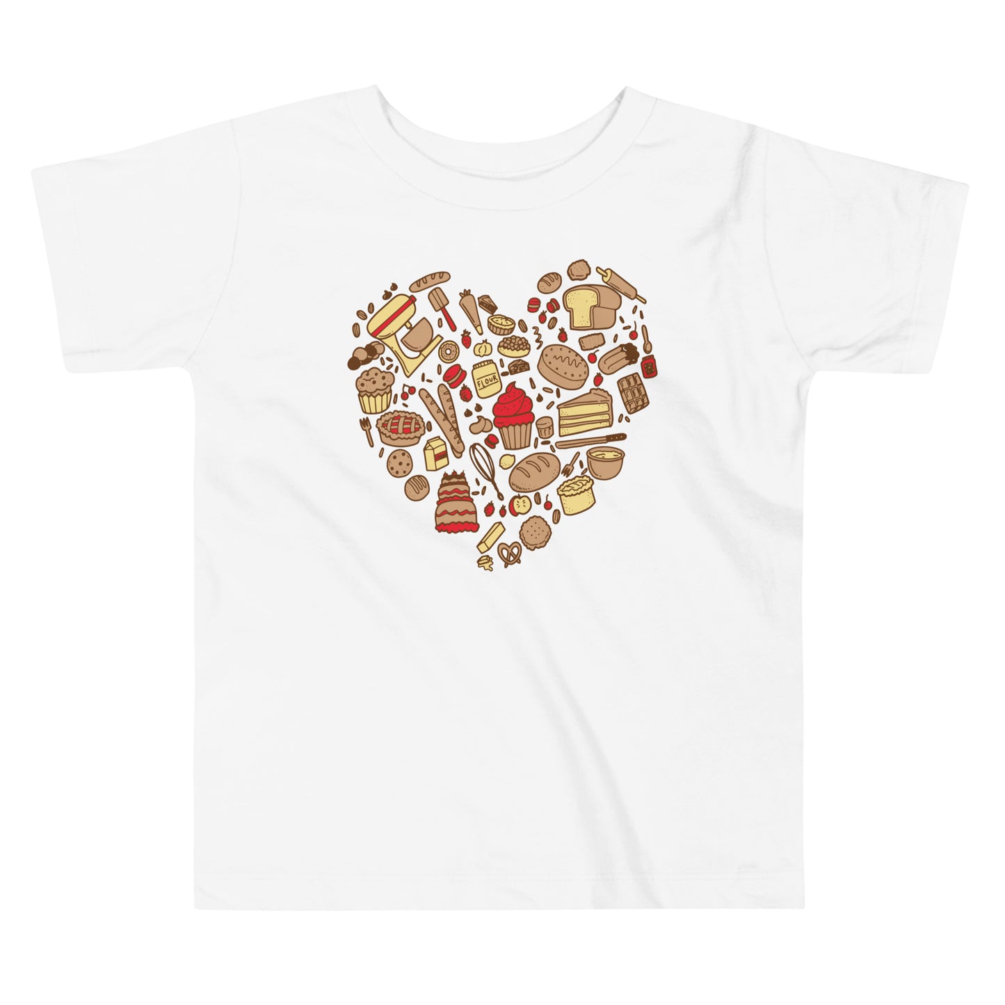 Baking Heart Kid's Toddler Tee