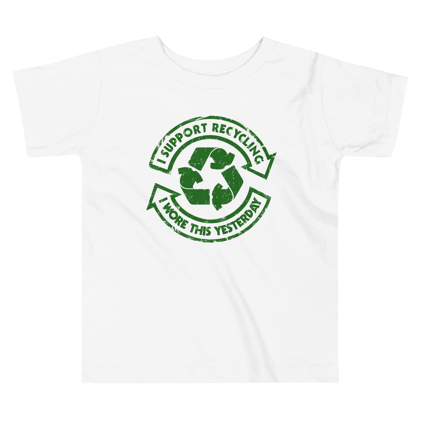 I Support Recycling Kid's Toddler Tee