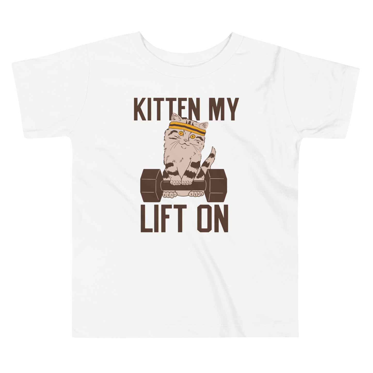 Kitten My Lift On Kid's Toddler Tee