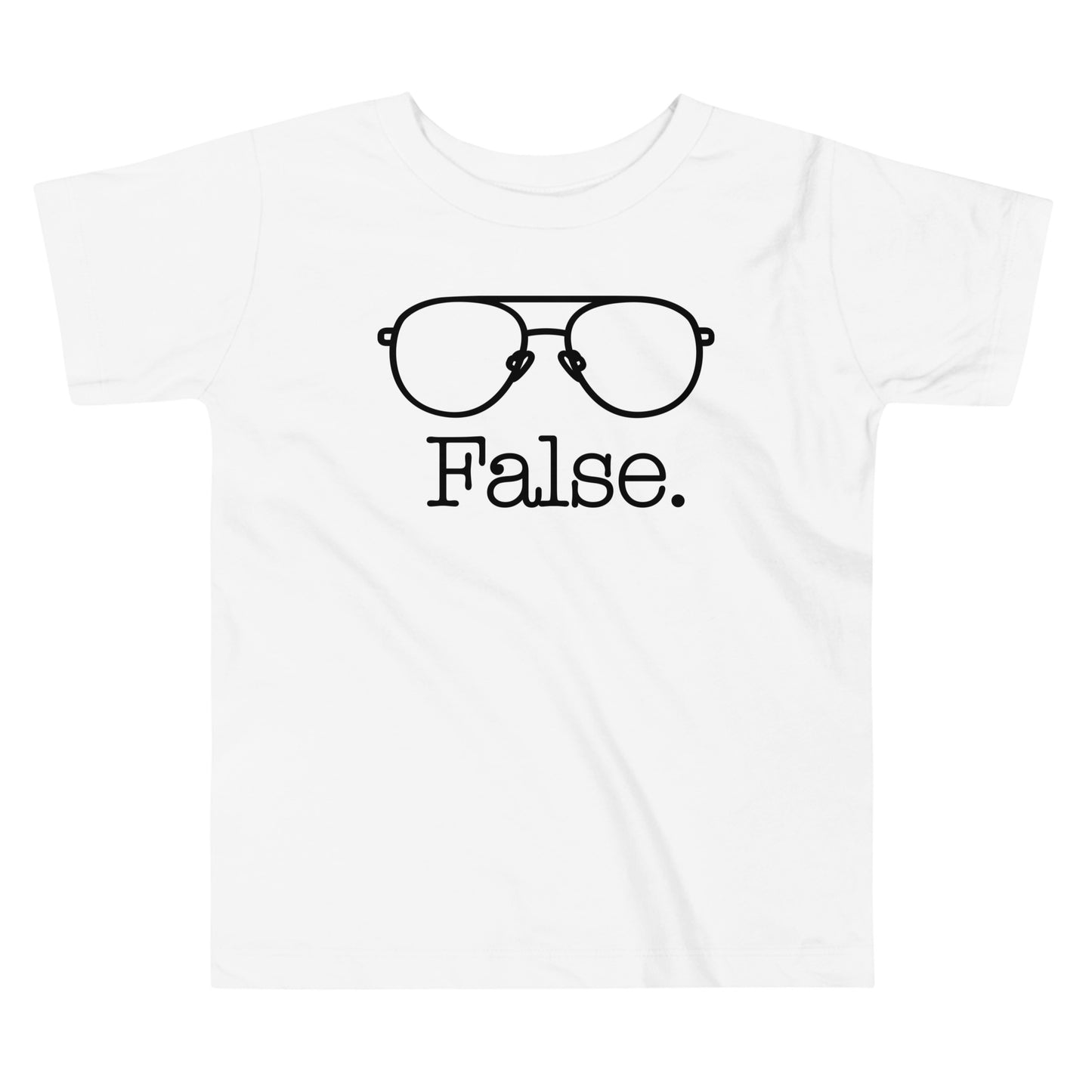 False Glasses Kid's Toddler Tee