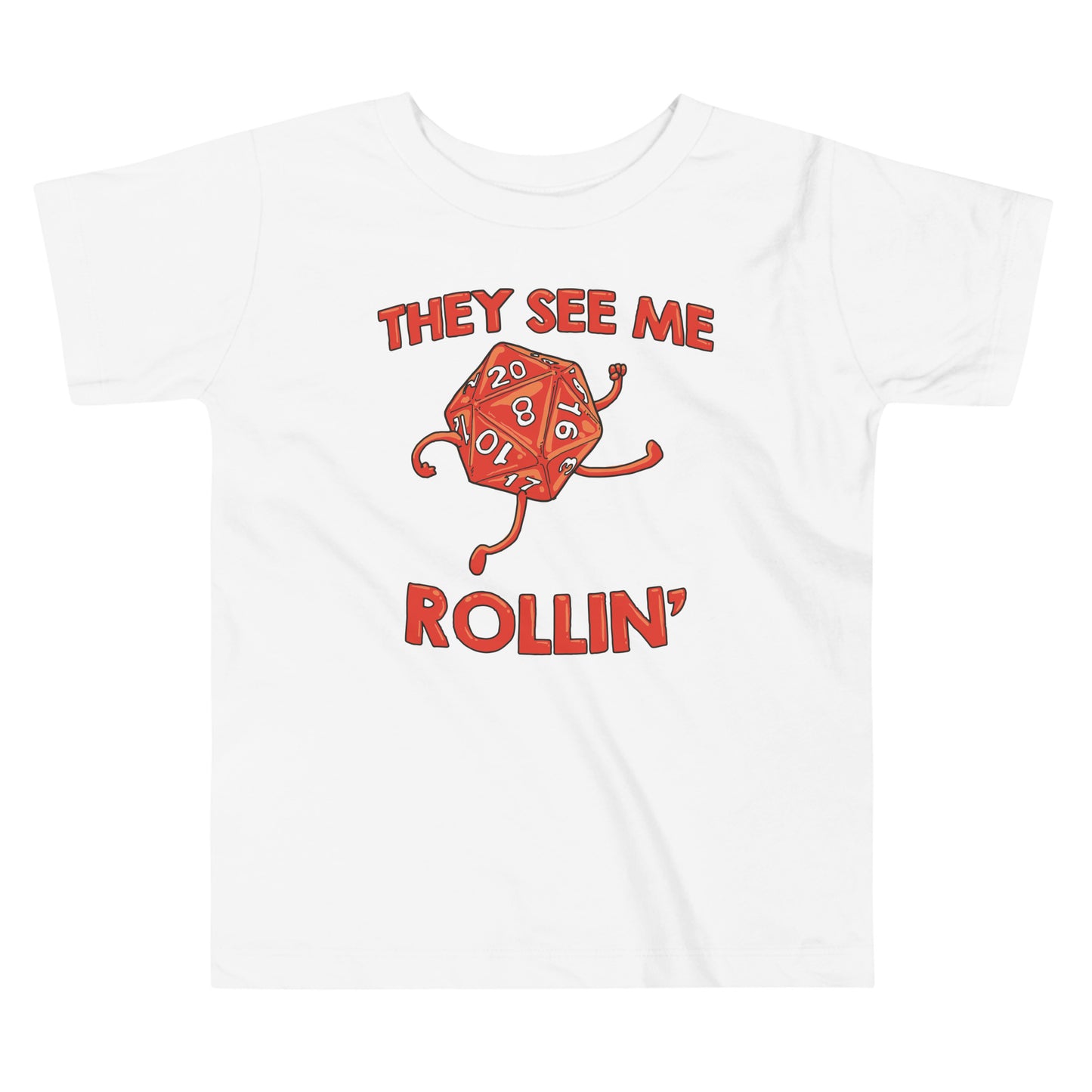 They See Me Rollin' Kid's Toddler Tee