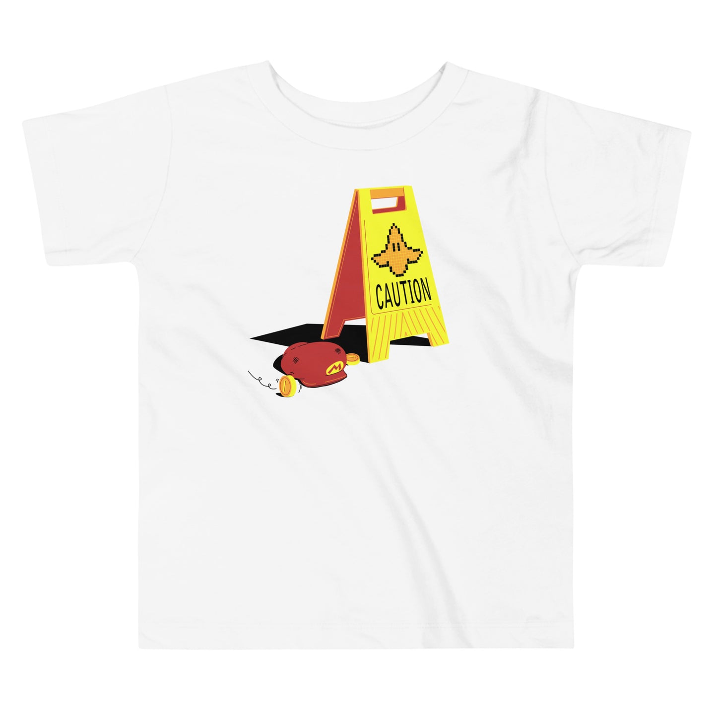 Caution Banana Kid's Toddler Tee