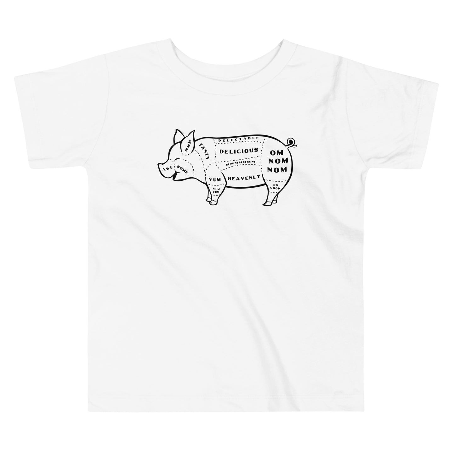 Tasty Pig Cuts Kid's Toddler Tee