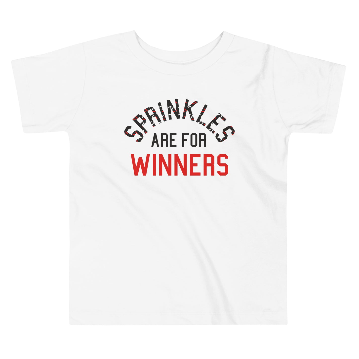 Sprinkles Are For Winners Kid's Toddler Tee