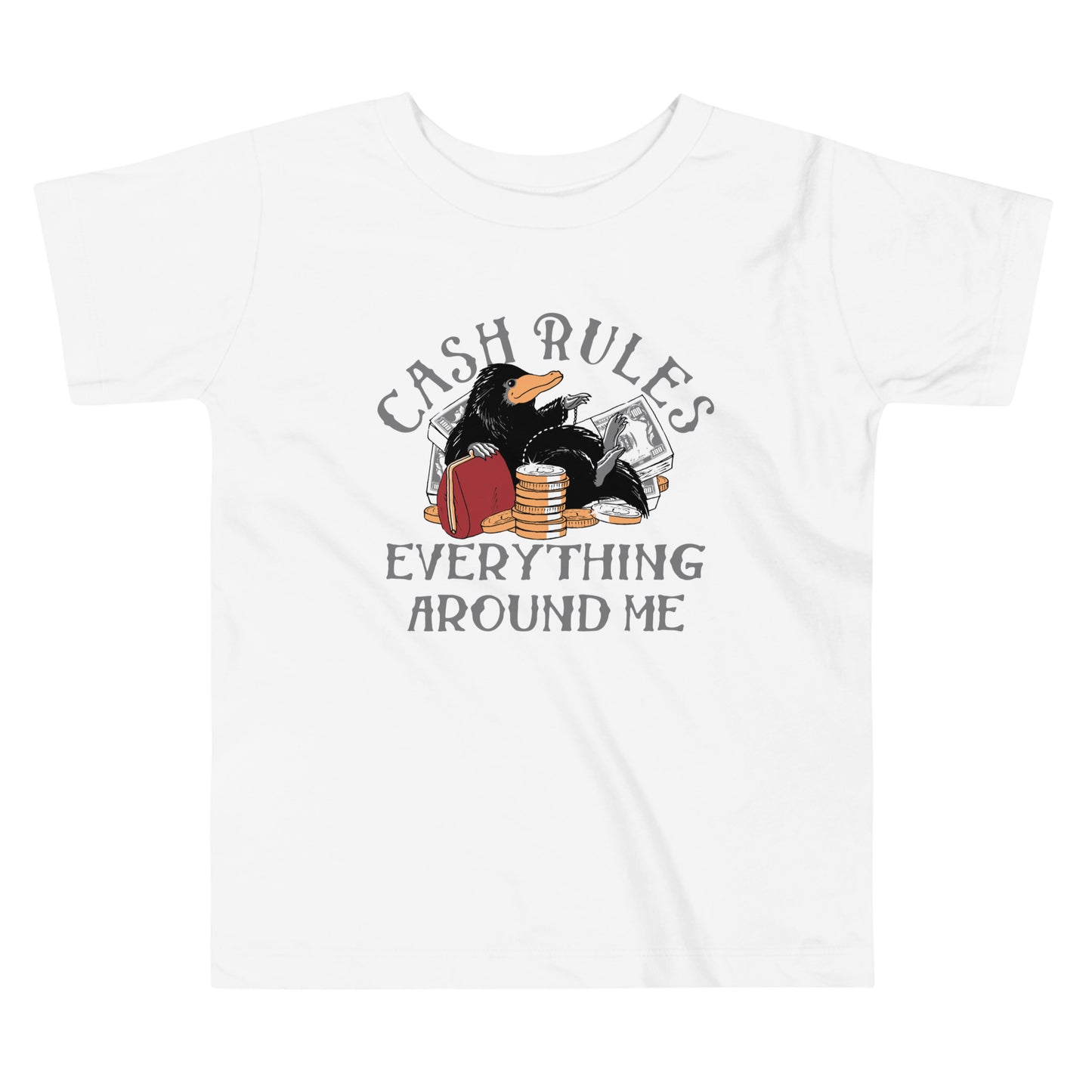 Cash Rules Everything Around Me Kid's Toddler Tee