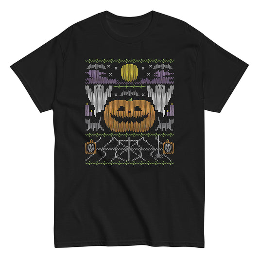 Ugly Halloween Sweater Men's Classic Tee