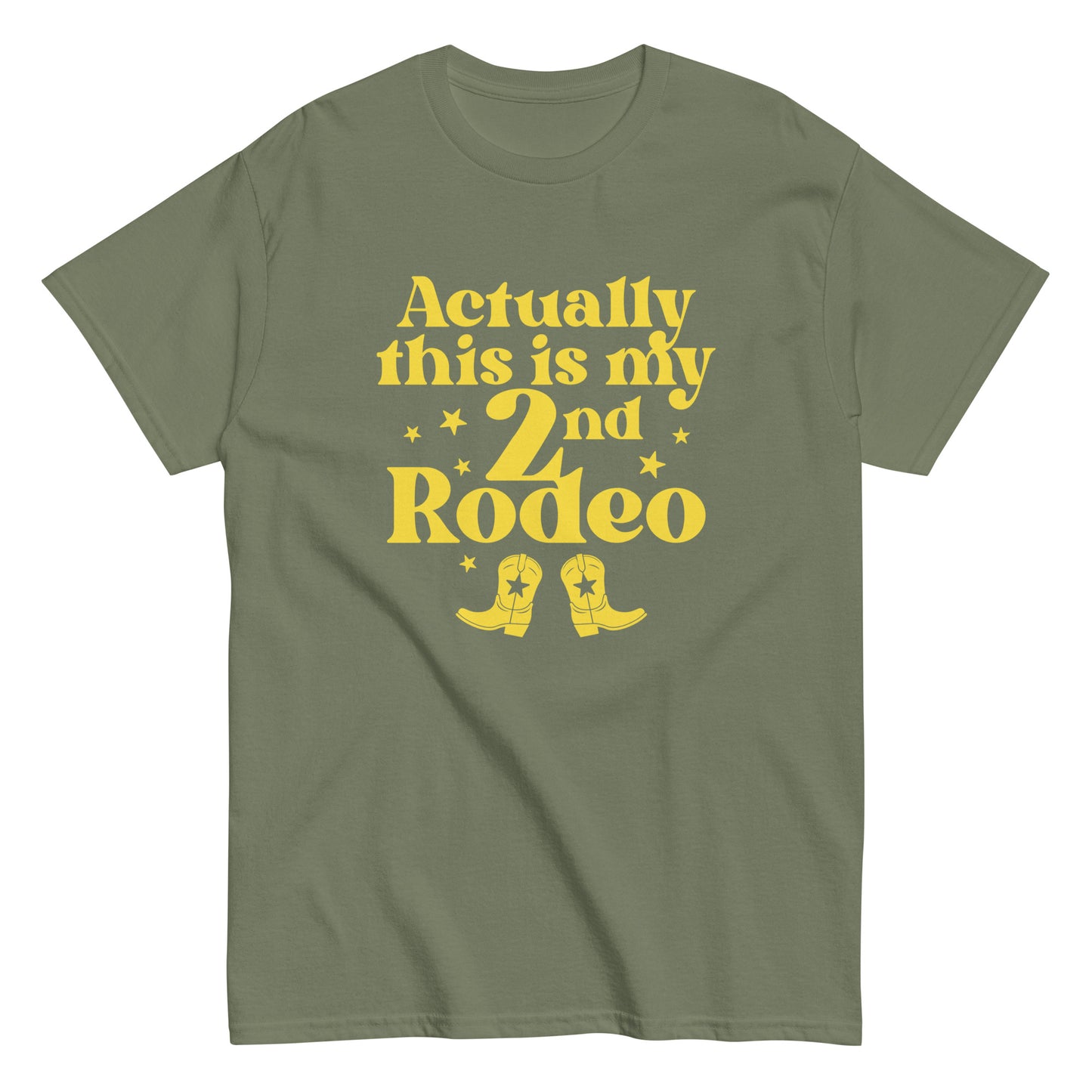 Actually This Is My 2nd Rodeo Men's Classic Tee