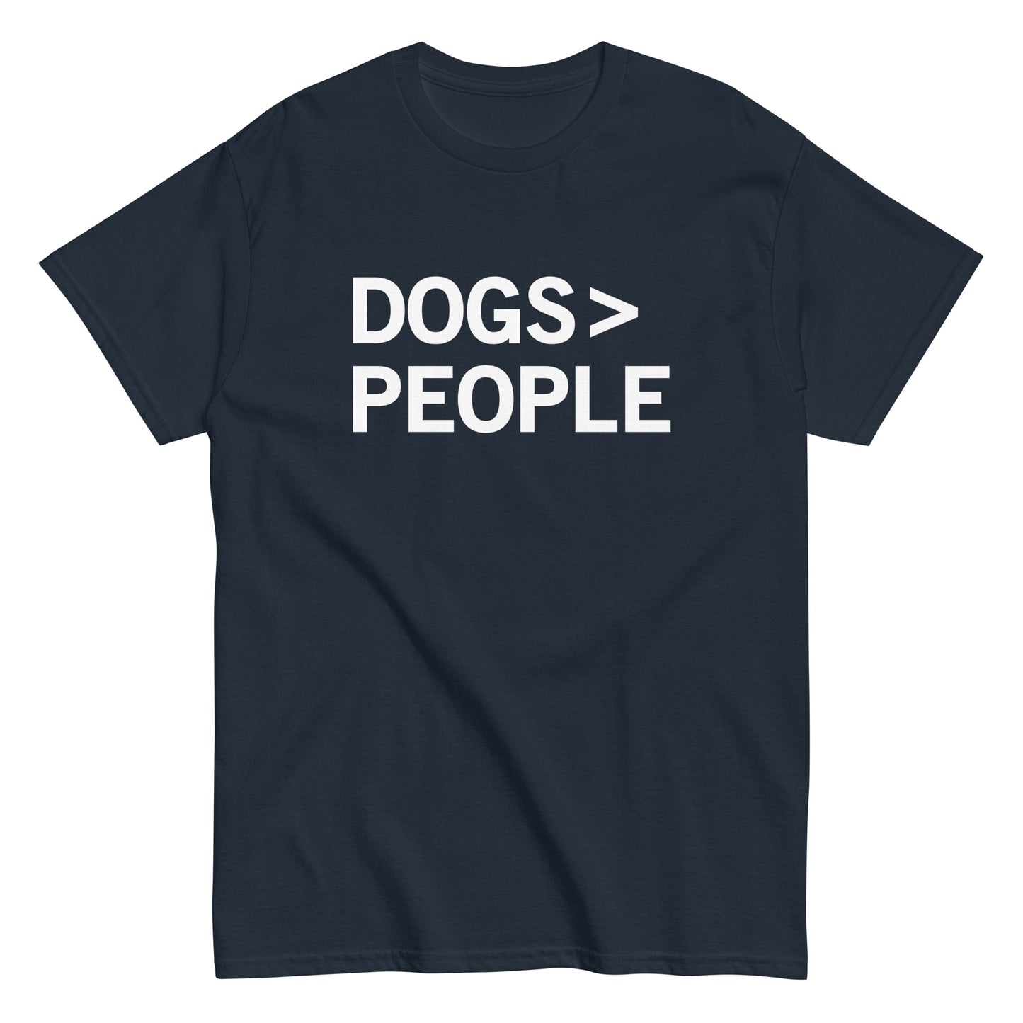 Dogs>People Men's Classic Tee