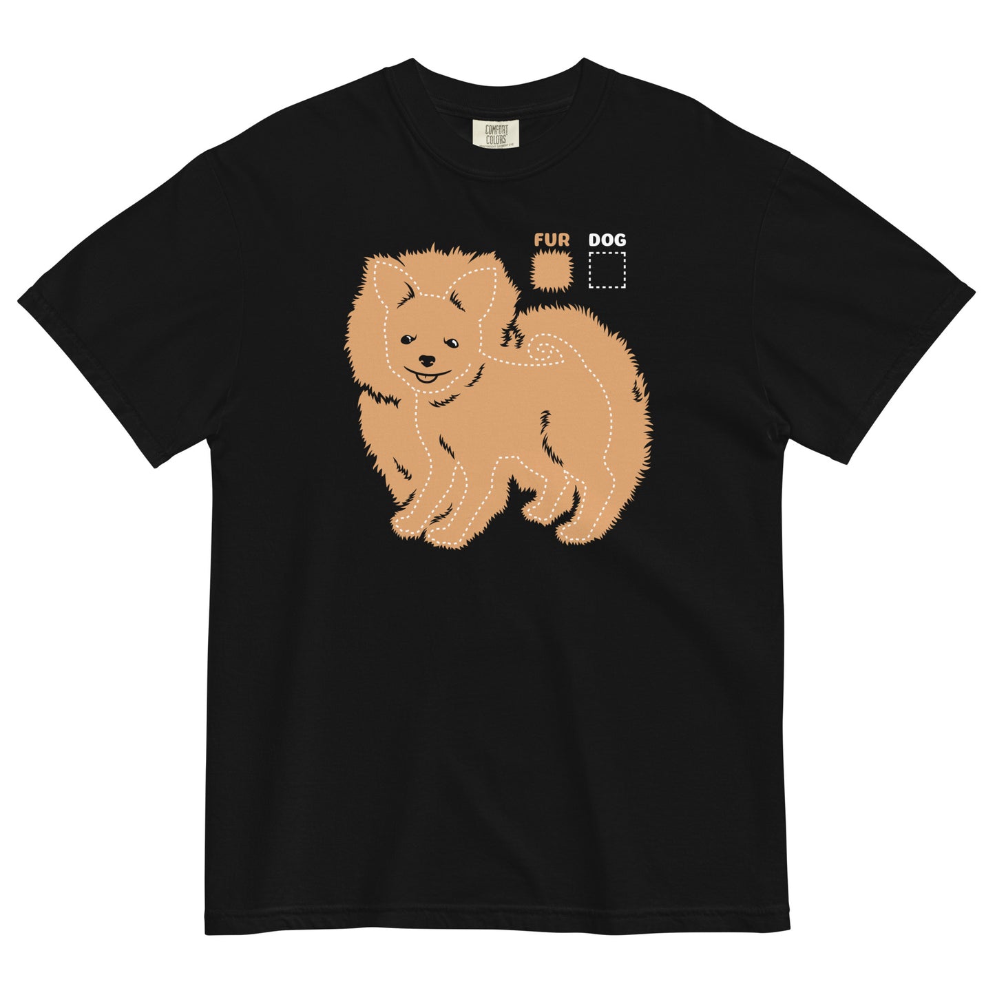 Dog vs Fur Pomeranian Men's Relaxed Fit Tee