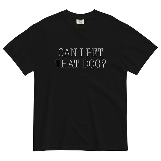 Can I Pet That Dog? Men's Relaxed Fit Tee