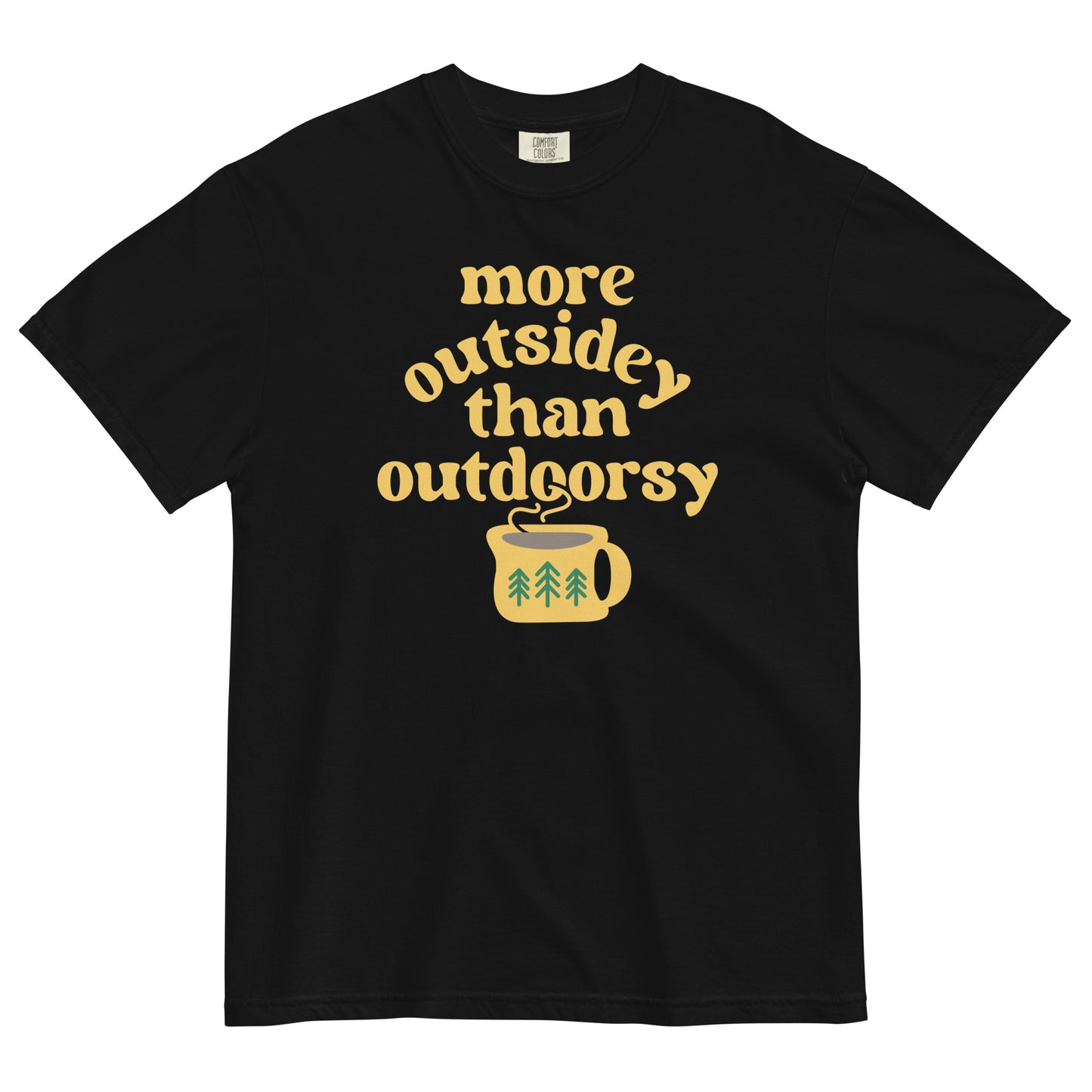 More Outsidey Than Outdoorsy Men's Relaxed Fit Tee