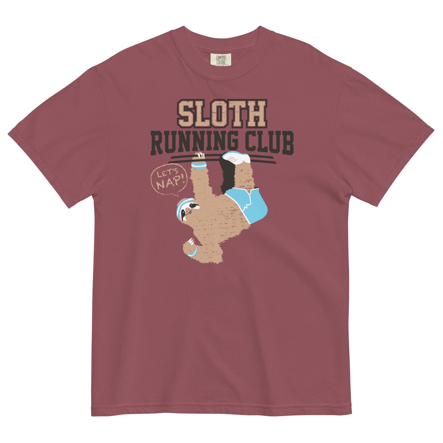 Sloth Running Club Men's Relaxed Fit Tee