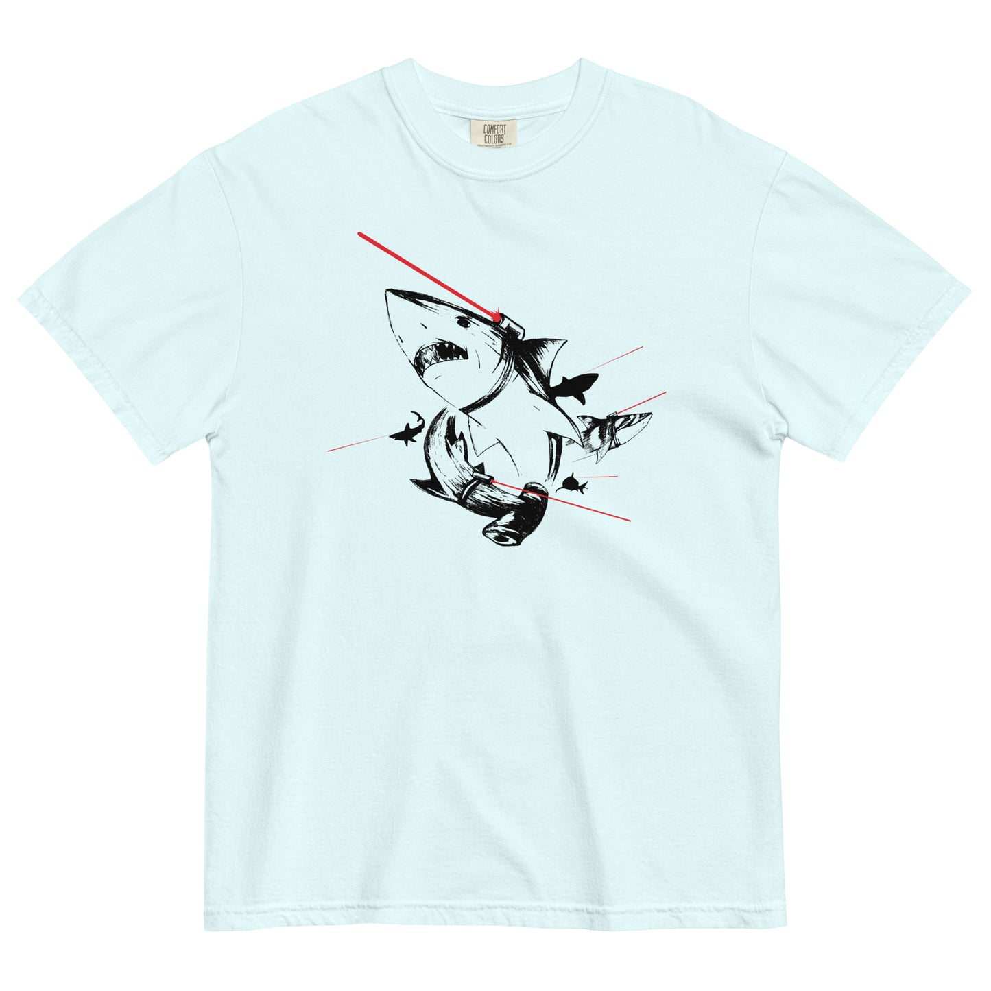 Sharks With Lasers Men's Relaxed Fit Tee