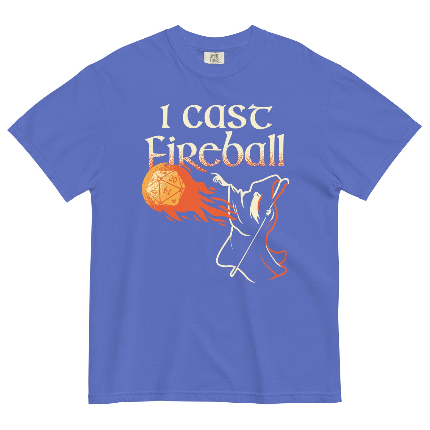 I Cast Fireball Men's Relaxed Fit Tee