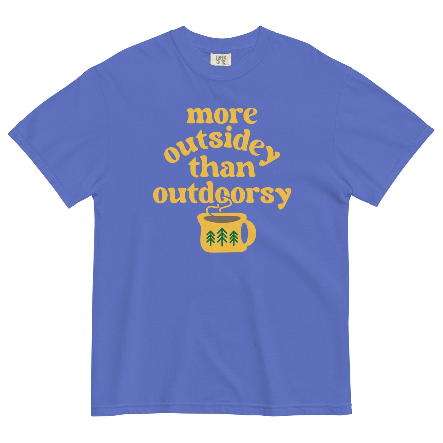 More Outsidey Than Outdoorsy Men's Relaxed Fit Tee