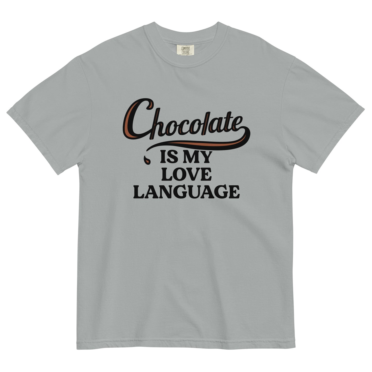 Chocolate Is My Love Language Men's Relaxed Fit Tee