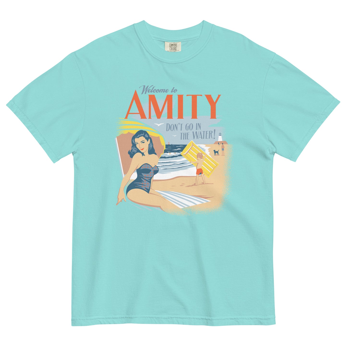 Welcome To Amity Men's Relaxed Fit Tee