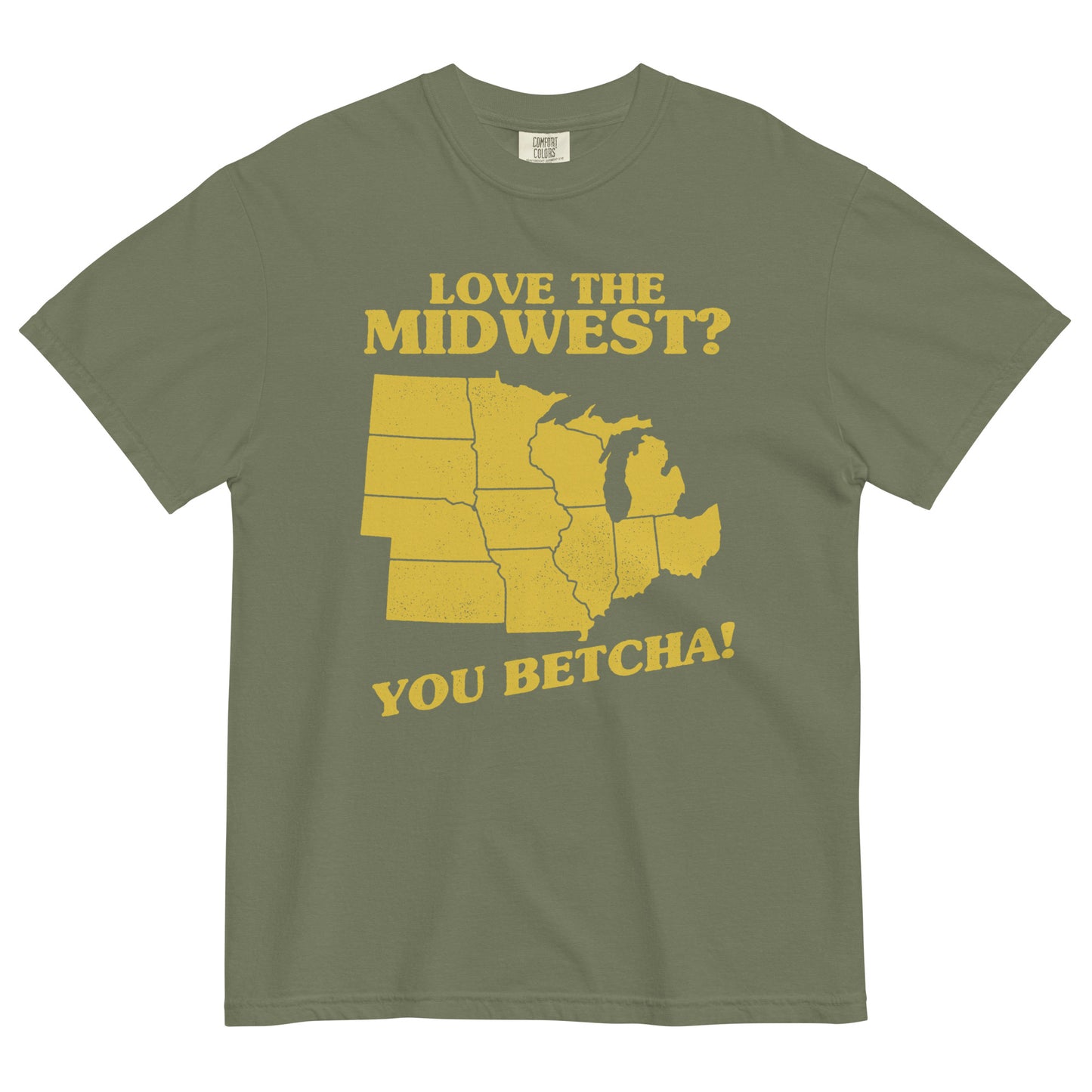 Love The Midwest? You Betcha! Men's Relaxed Fit Tee