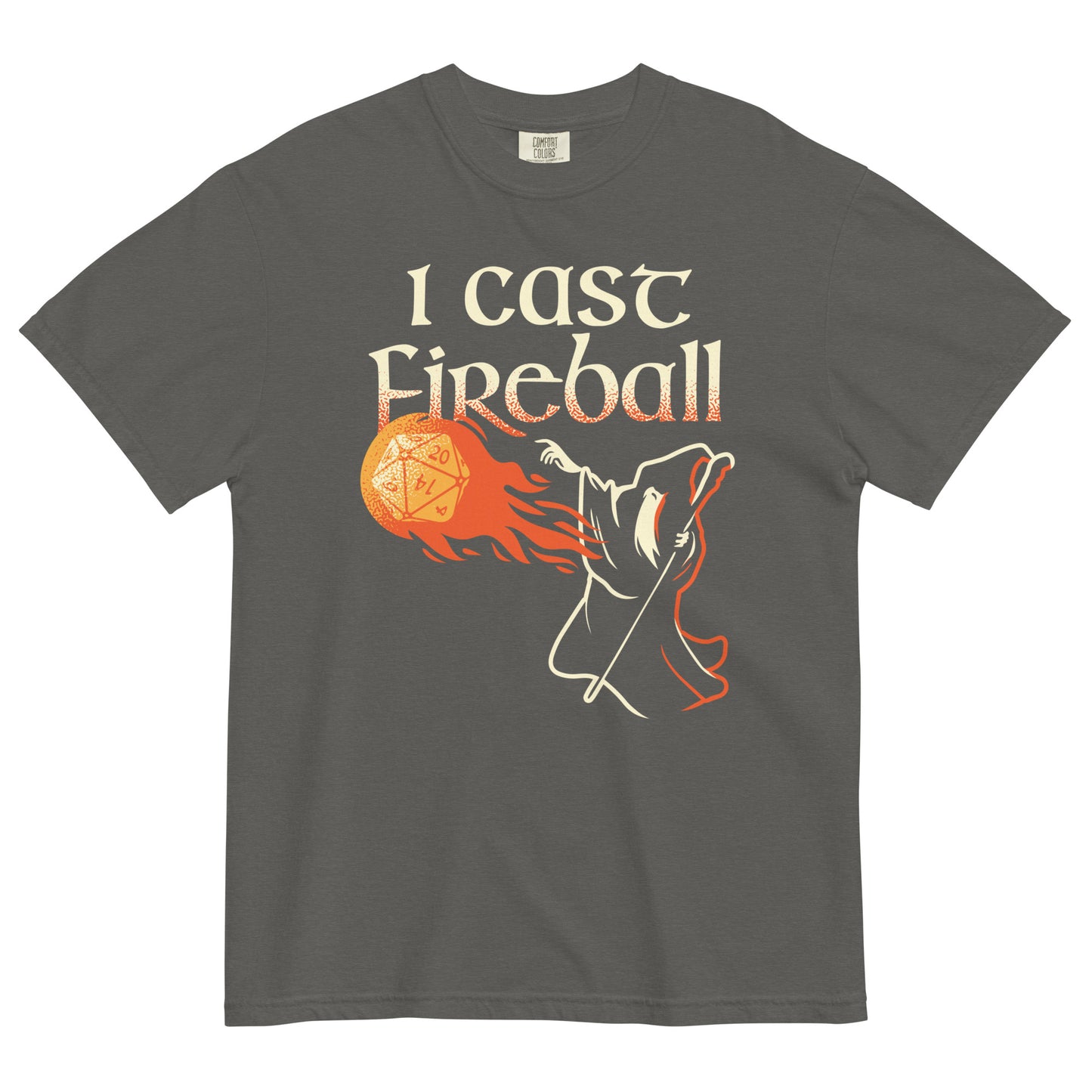 I Cast Fireball Men's Relaxed Fit Tee