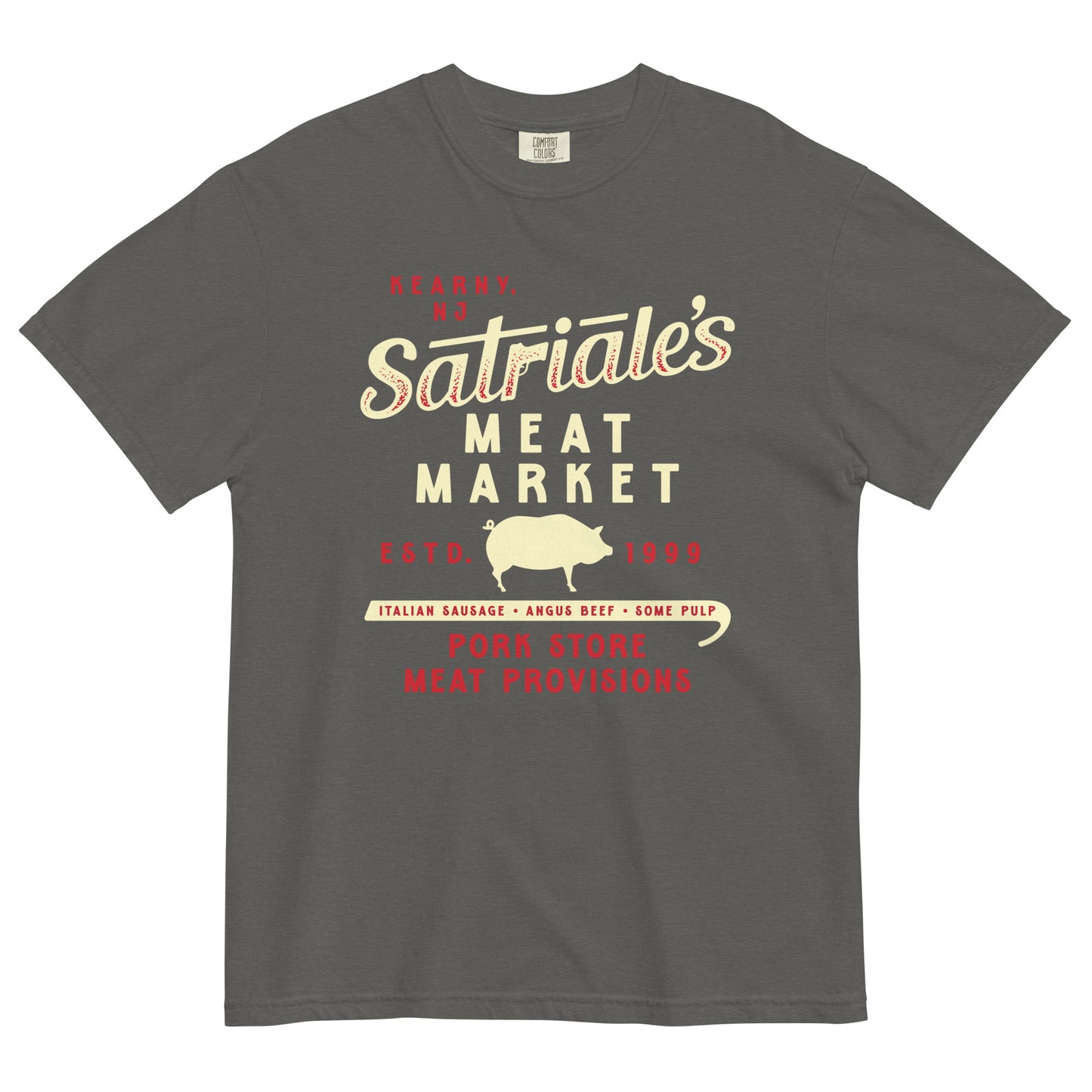 Satriale's Meat Market Men's Relaxed Fit Tee