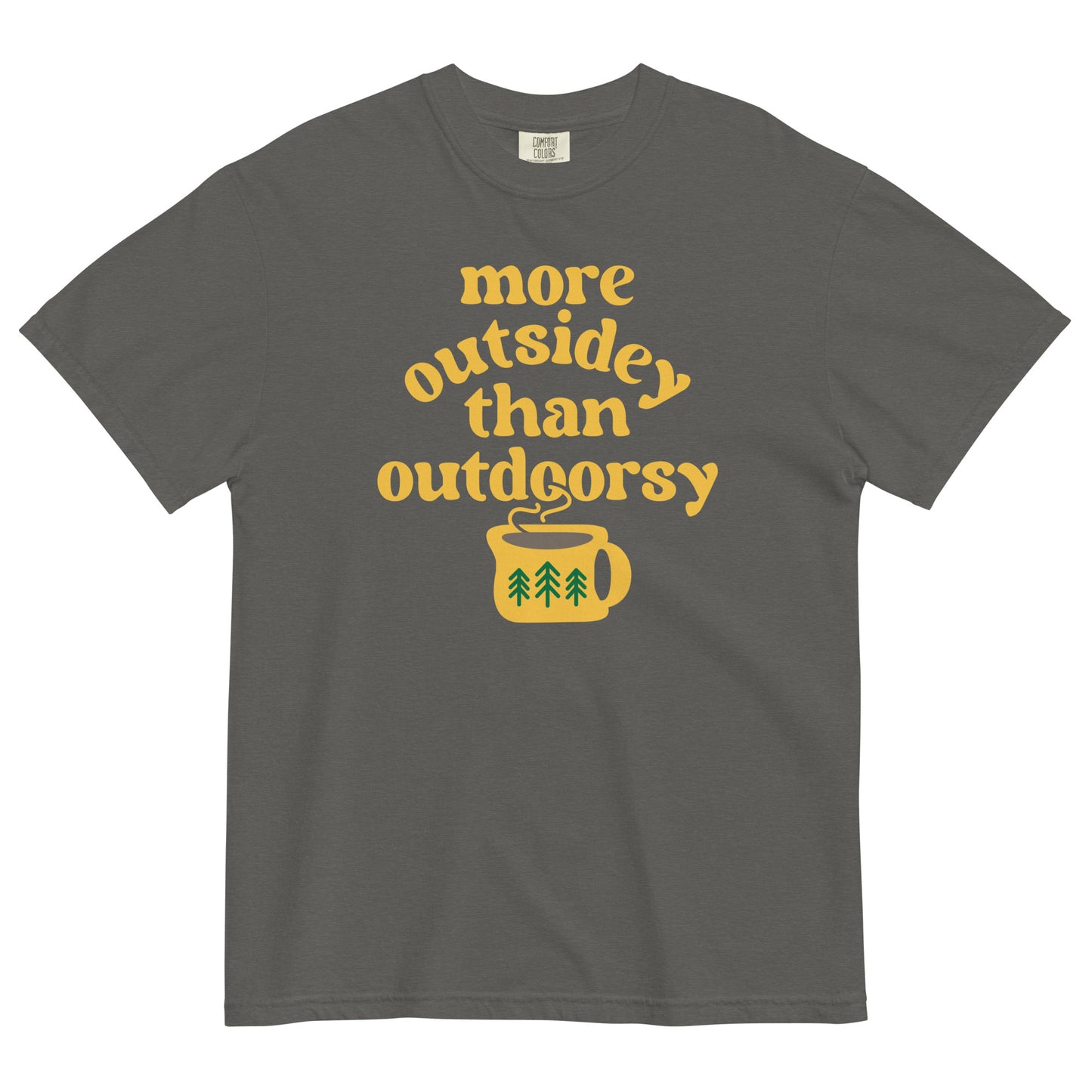 More Outsidey Than Outdoorsy Men's Relaxed Fit Tee