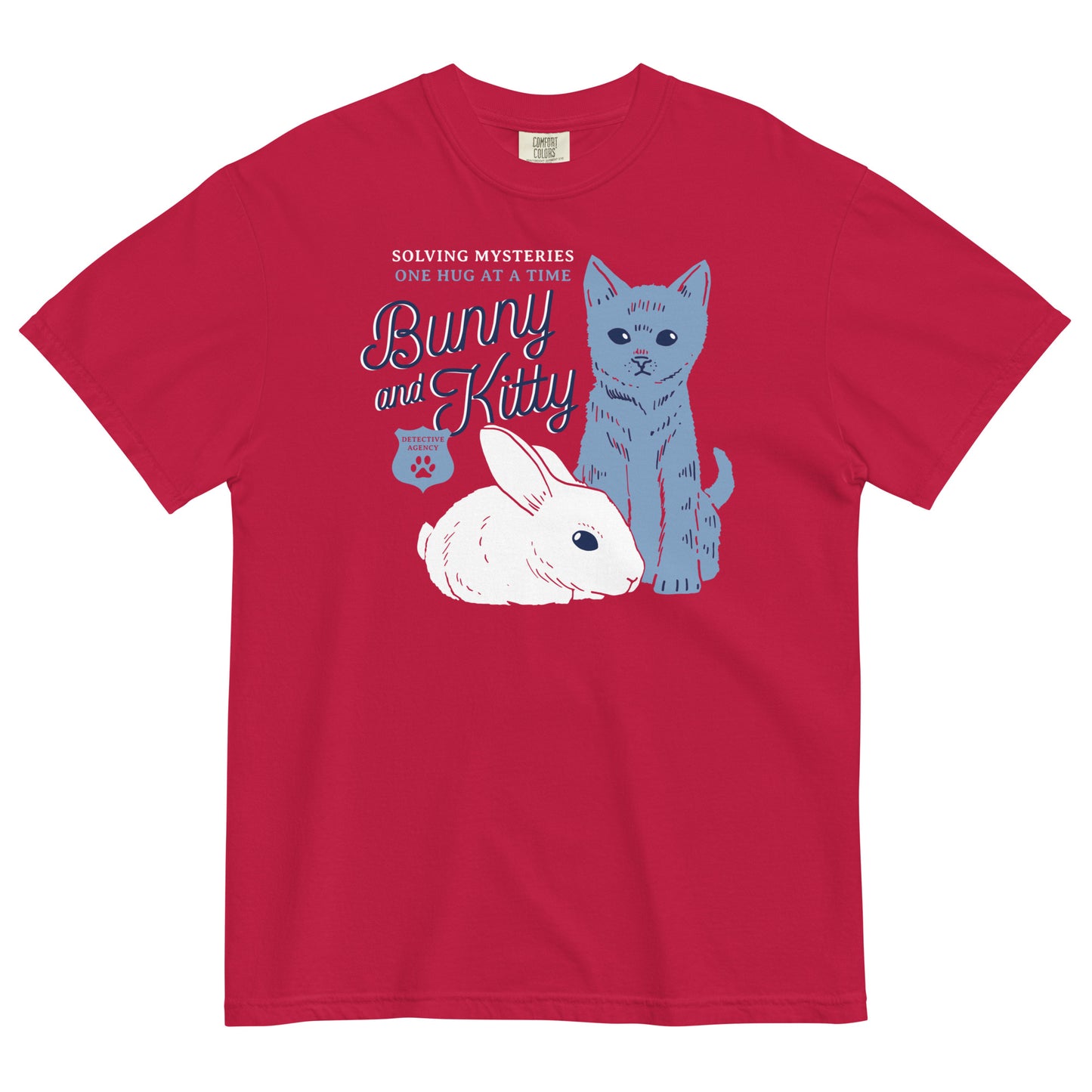 Bunny And Kitty Men's Relaxed Fit Tee