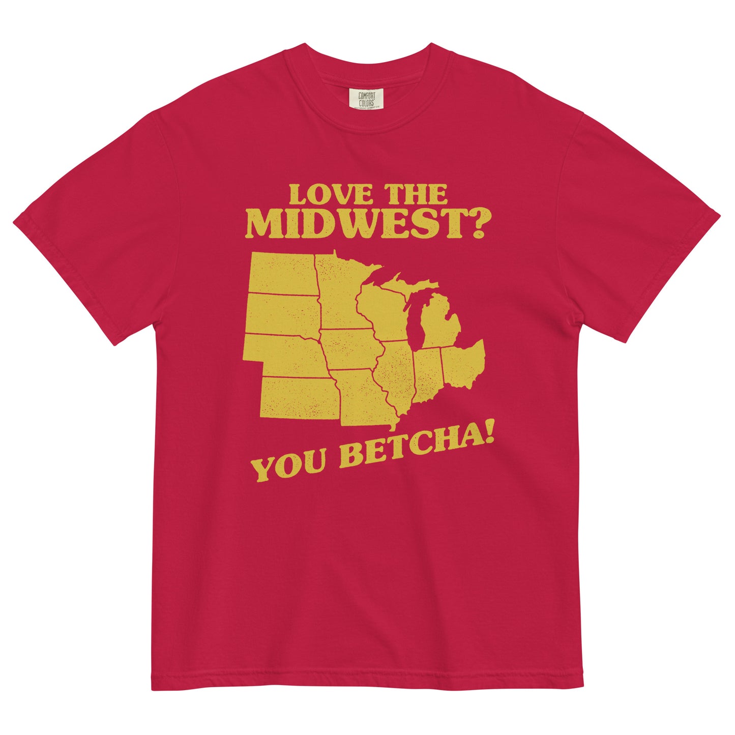 Love The Midwest? You Betcha! Men's Relaxed Fit Tee