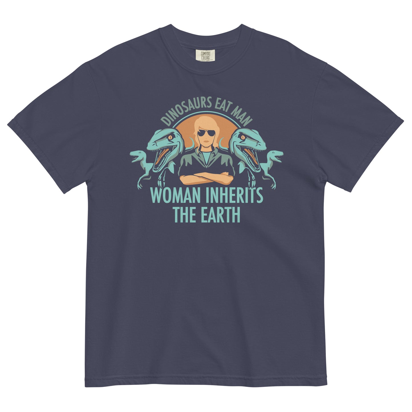 Woman Inherits The Earth Men's Relaxed Fit Tee