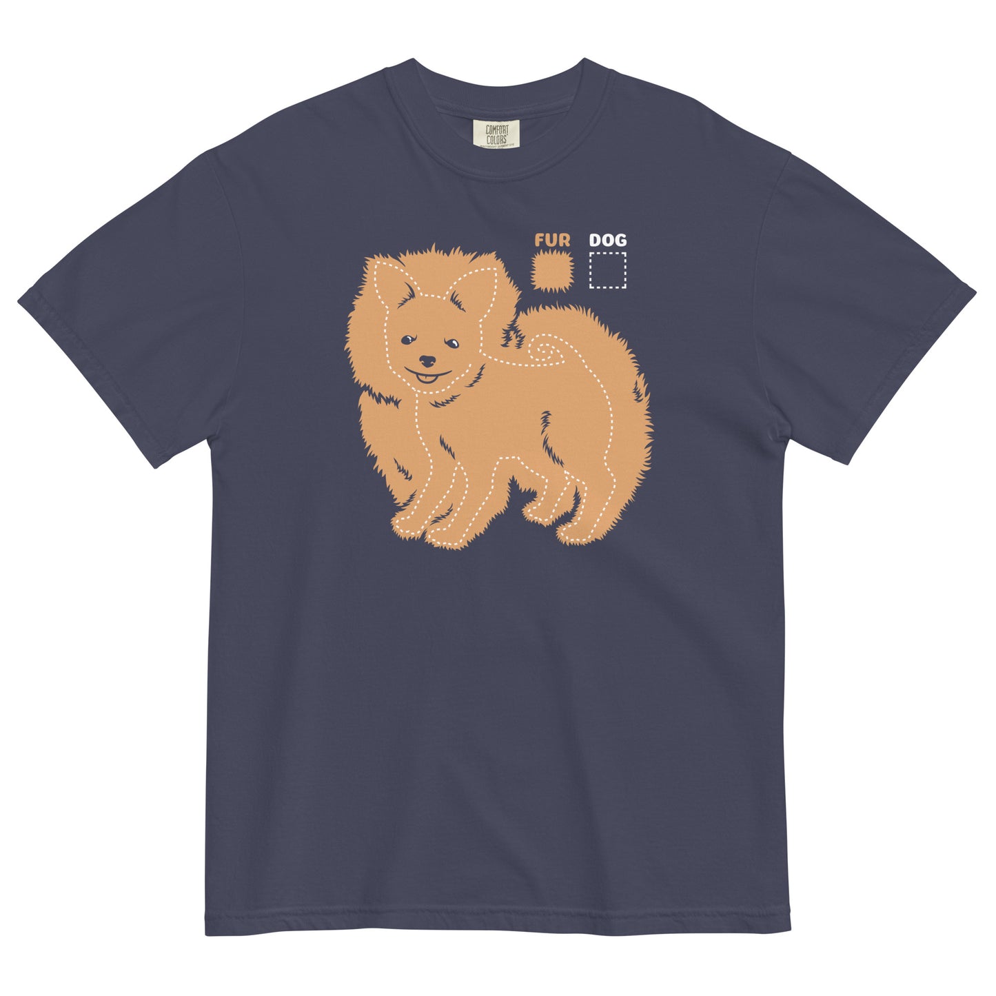 Dog vs Fur Pomeranian Men's Relaxed Fit Tee