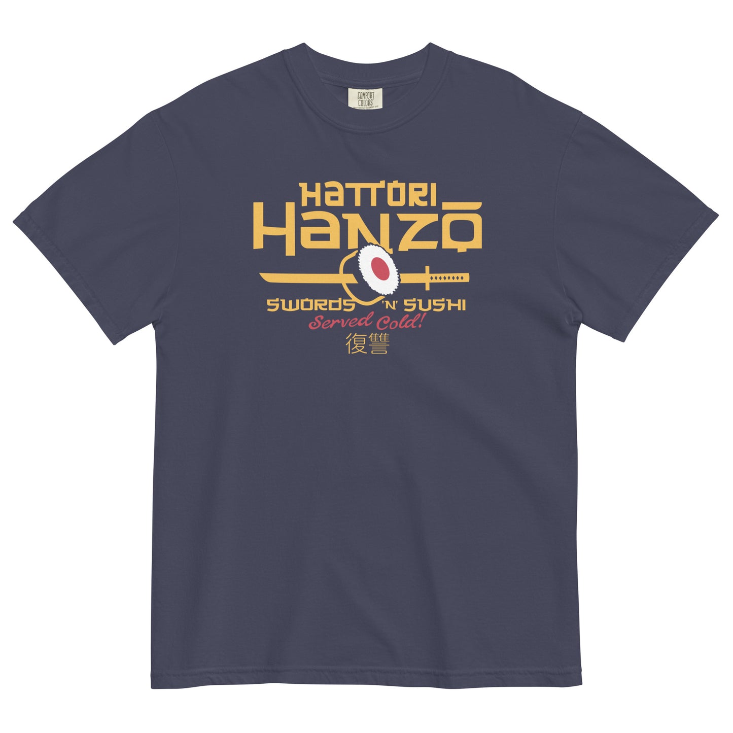 Hattori Hanzo Swords 'n' Sushi Men's Relaxed Fit Tee