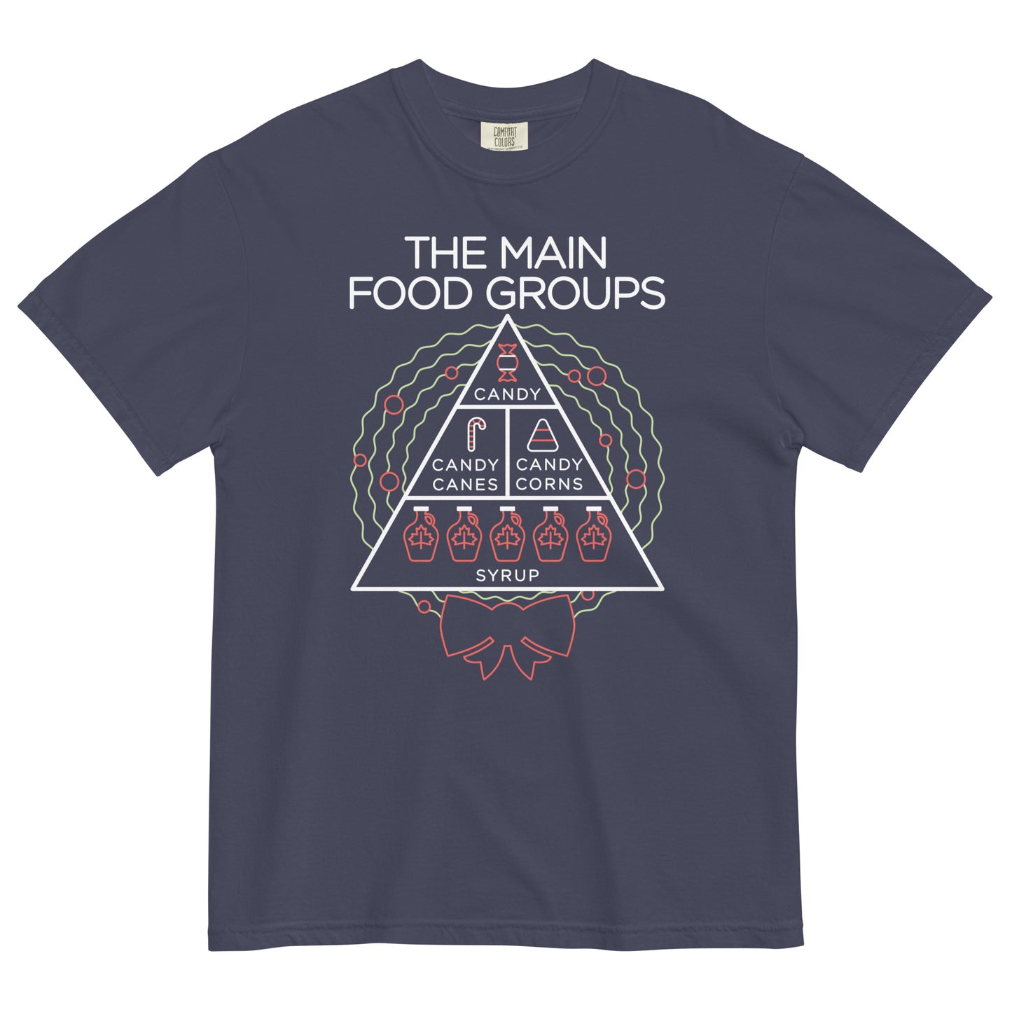 The Main Food Groups Men's Relaxed Fit Tee