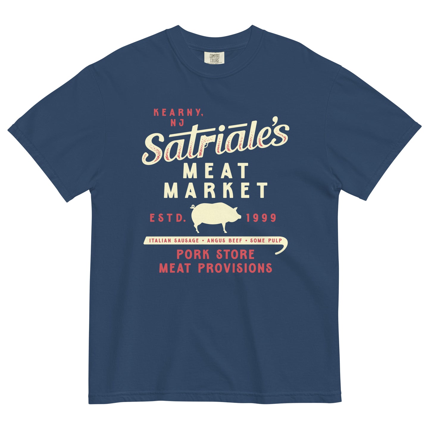 Satriale's Meat Market Men's Relaxed Fit Tee