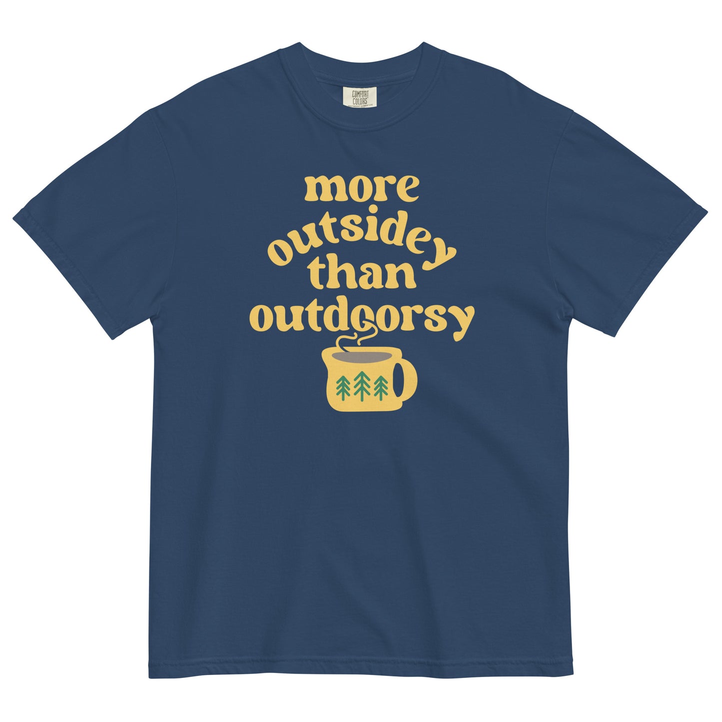 More Outsidey Than Outdoorsy Men's Relaxed Fit Tee