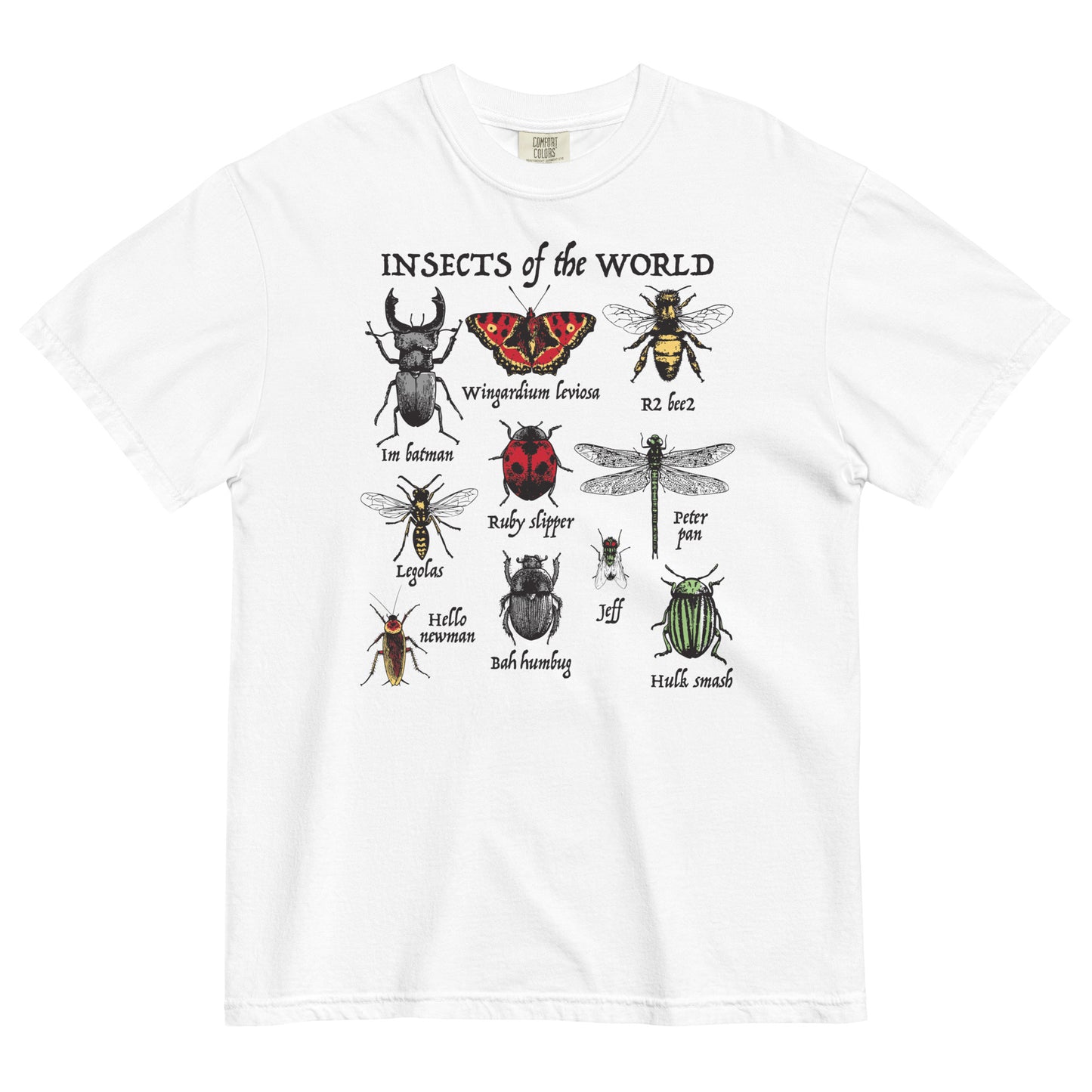 Insects Of The World Men's Relaxed Fit Tee