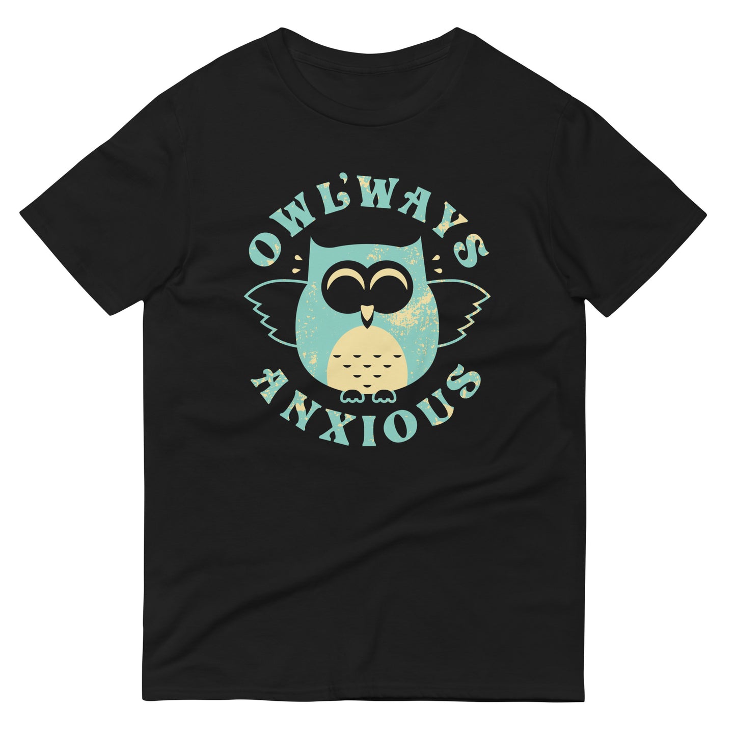 Owlways Anxious Men's Signature Tee