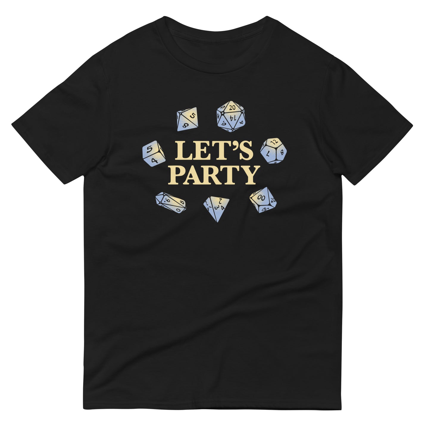 Let's Party Dice Men's Signature Tee