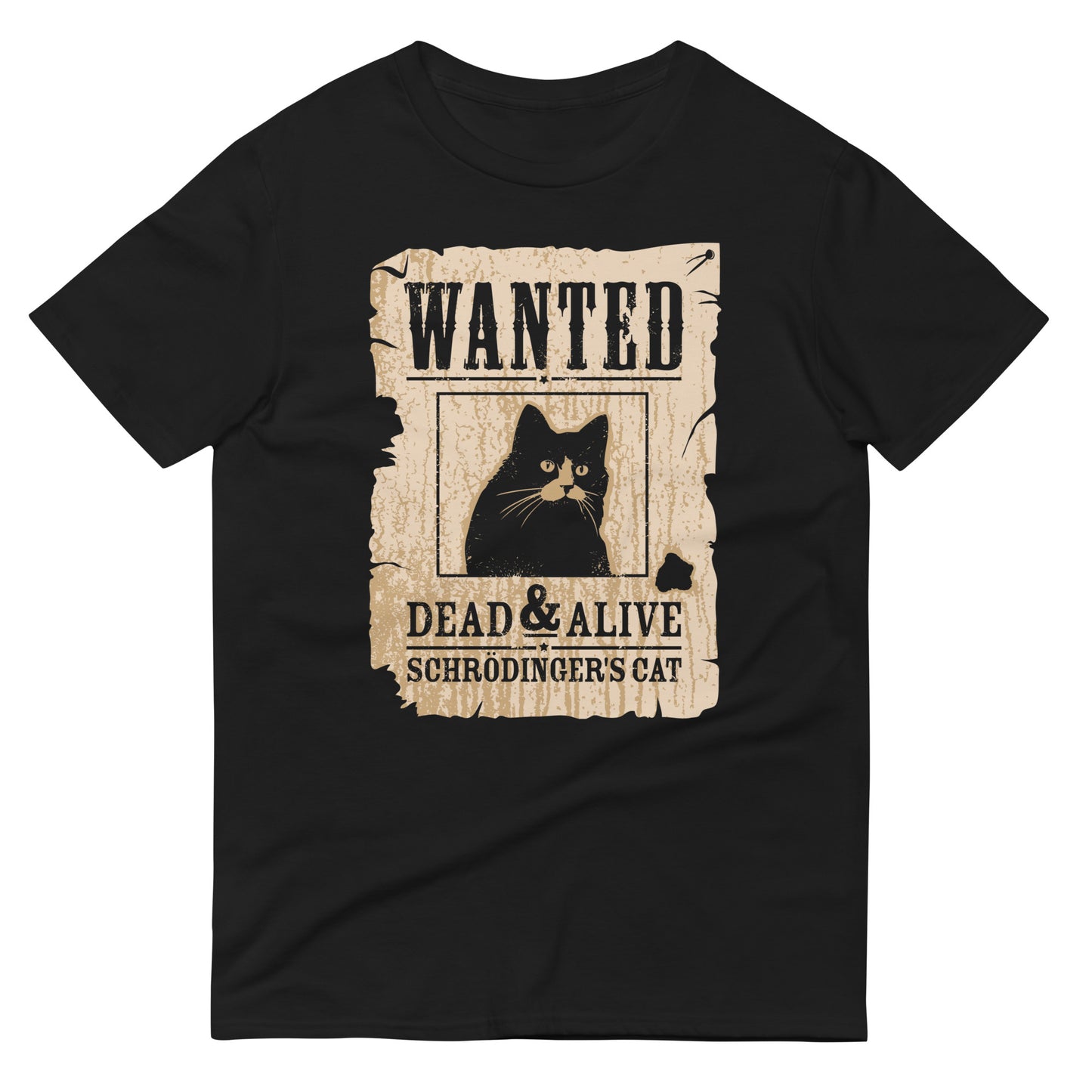 Wanted Dead And Alive Men's Signature Tee