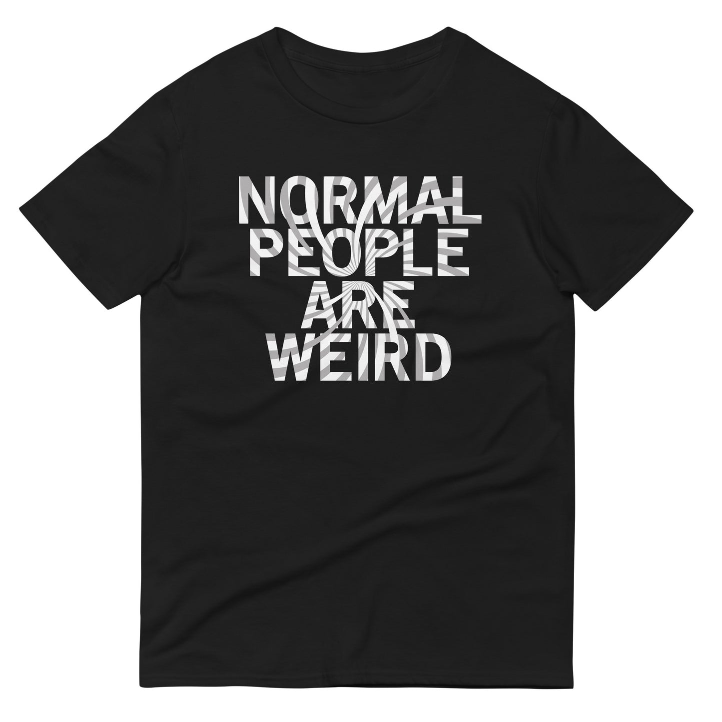 Normal People Are Weird Men's Signature Tee