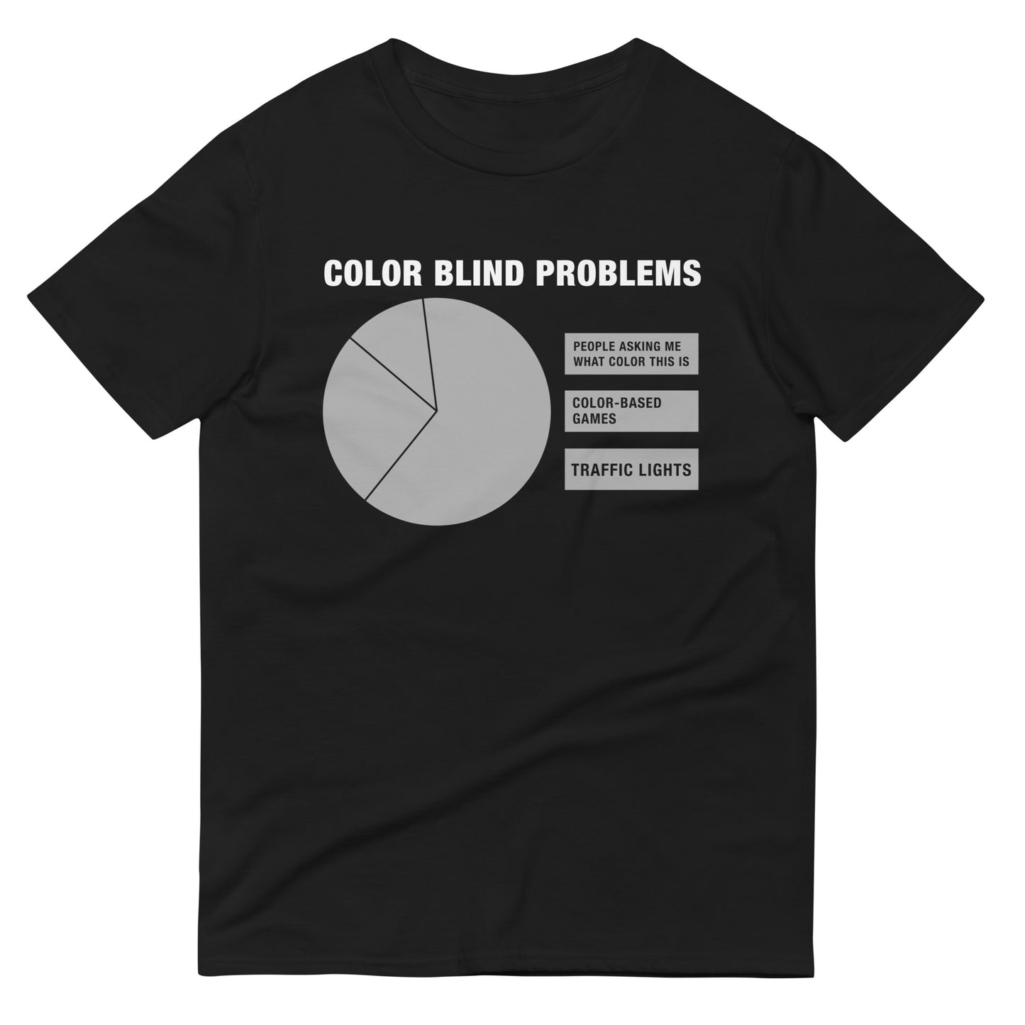 Color Blind Problems Men's Signature Tee