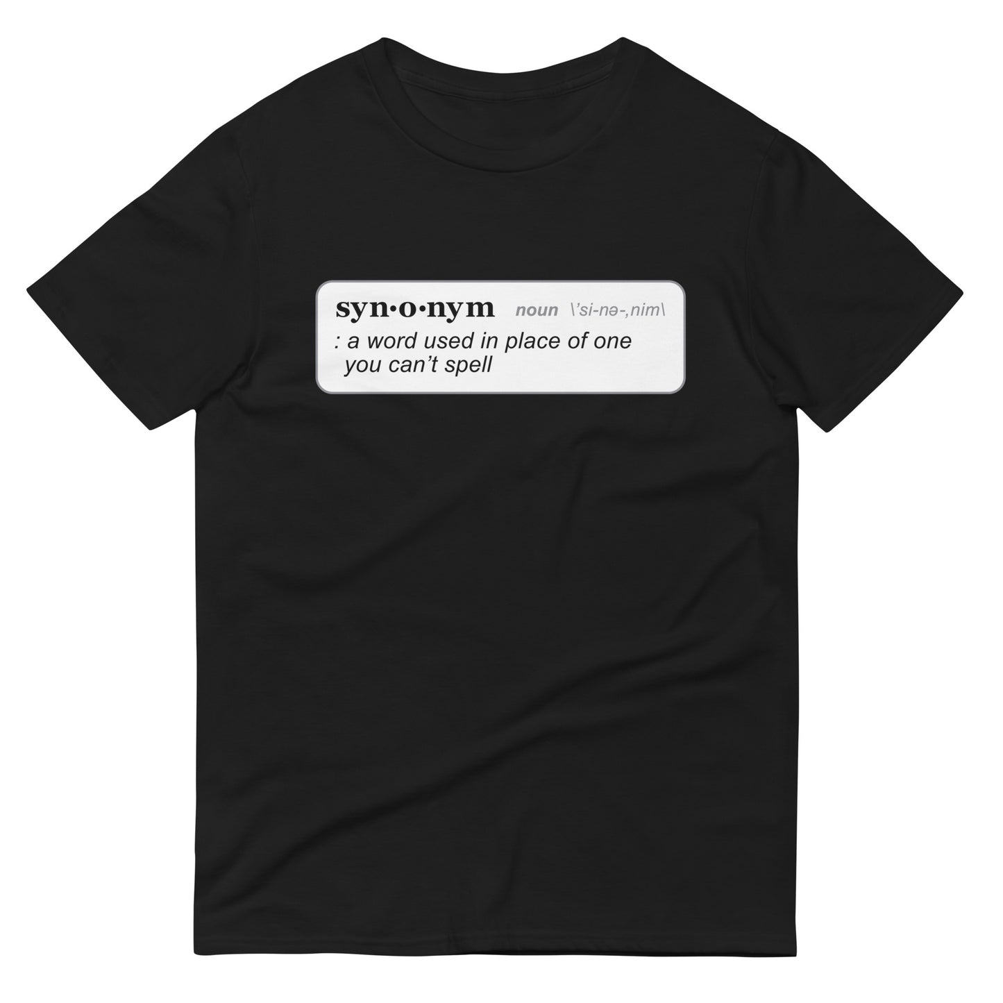 Synonym Definition Men's Signature Tee