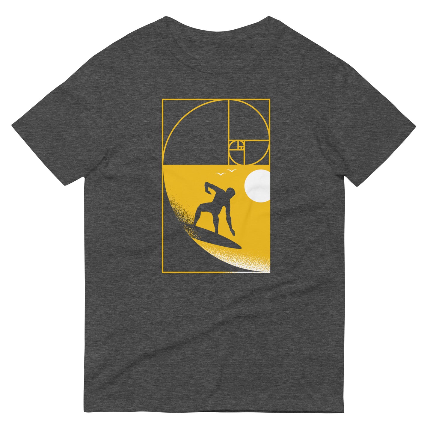 Golden Spiral Wave Men's Signature Tee