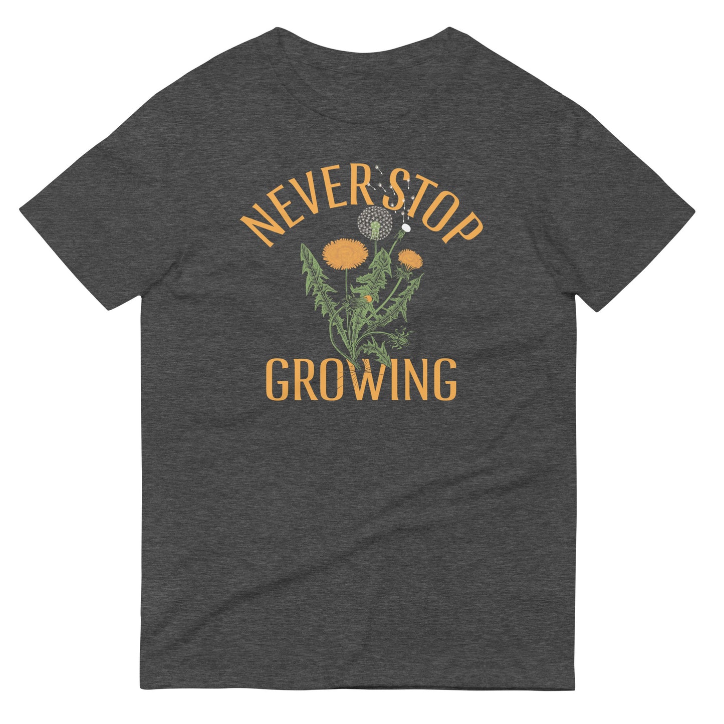 Never Stop Growing Men's Signature Tee